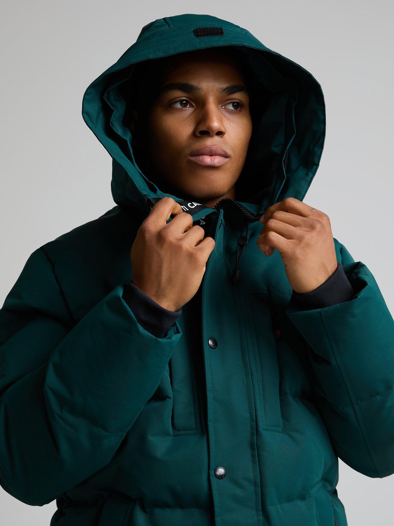 Image 5 of 5 of Zavetti Canada Zavetti Canada Oshawa 2.0 Padded Parka Jacket - Green
