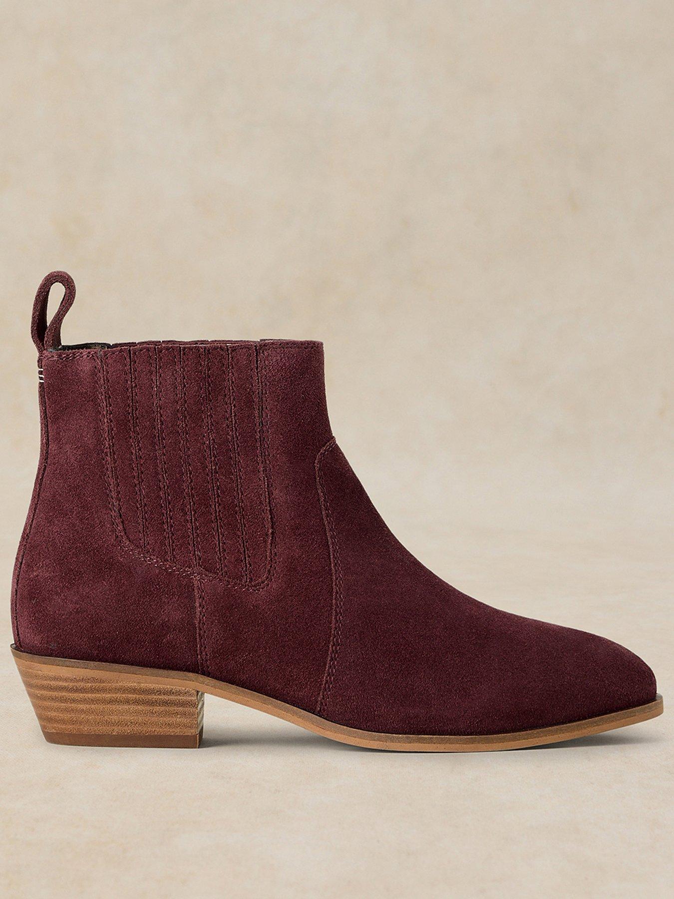 Image 1 of 4 of White Stuff Millie Suede Chelsea Boot
