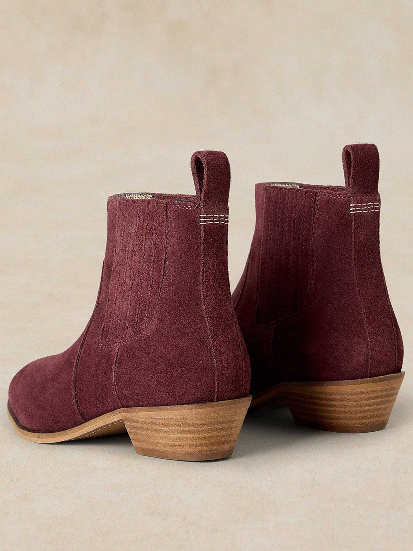 Image 3 of 4 of White Stuff Millie Suede Chelsea Boot