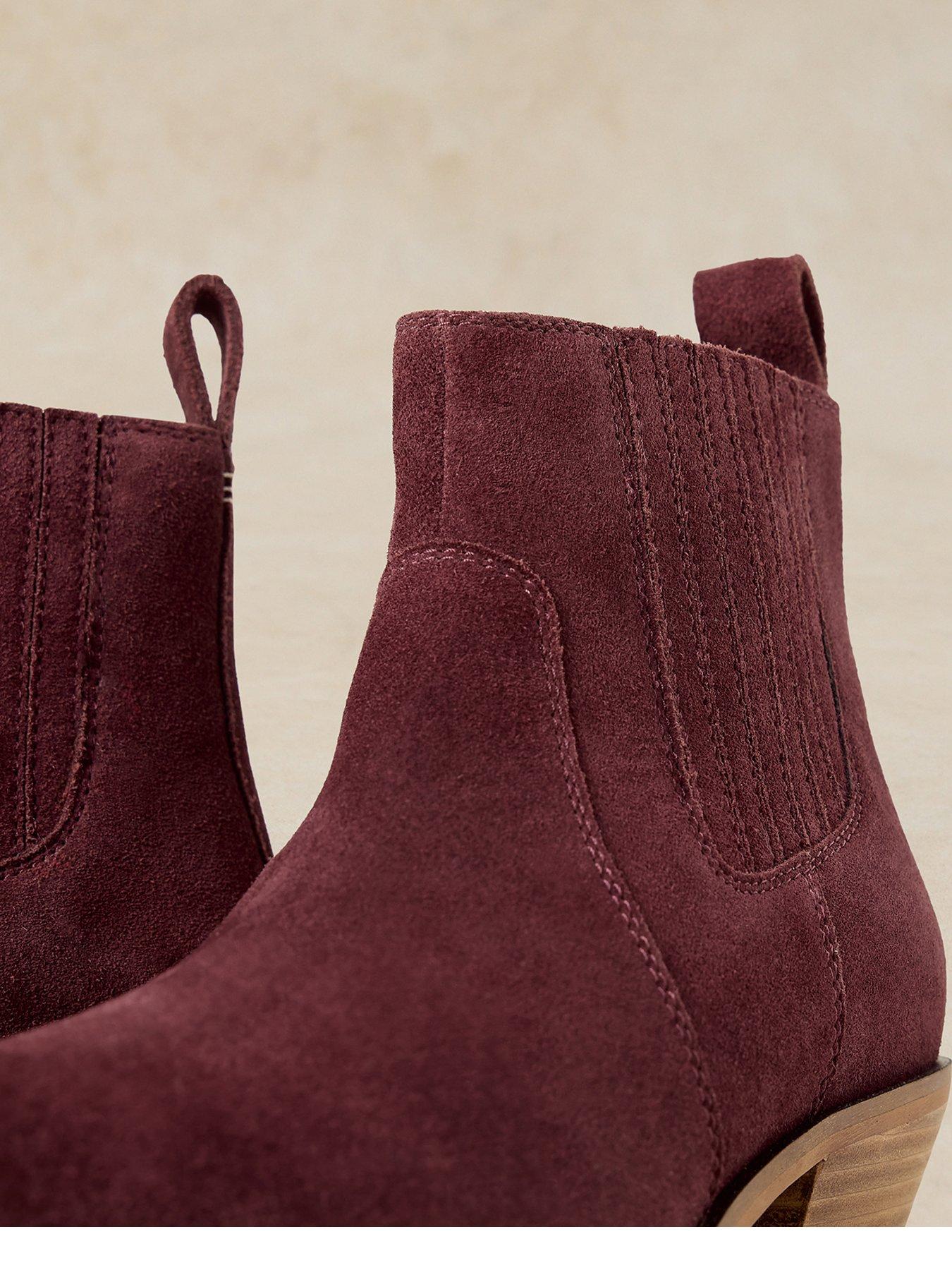 Image 4 of 4 of White Stuff Millie Suede Chelsea Boot