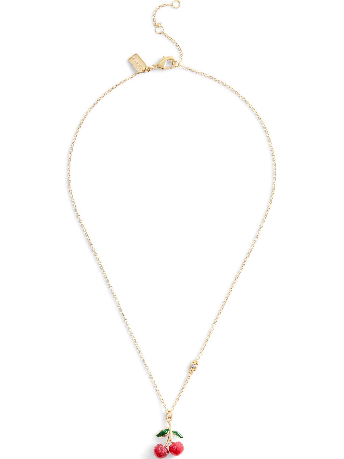 COACH Cherry Short Pendant