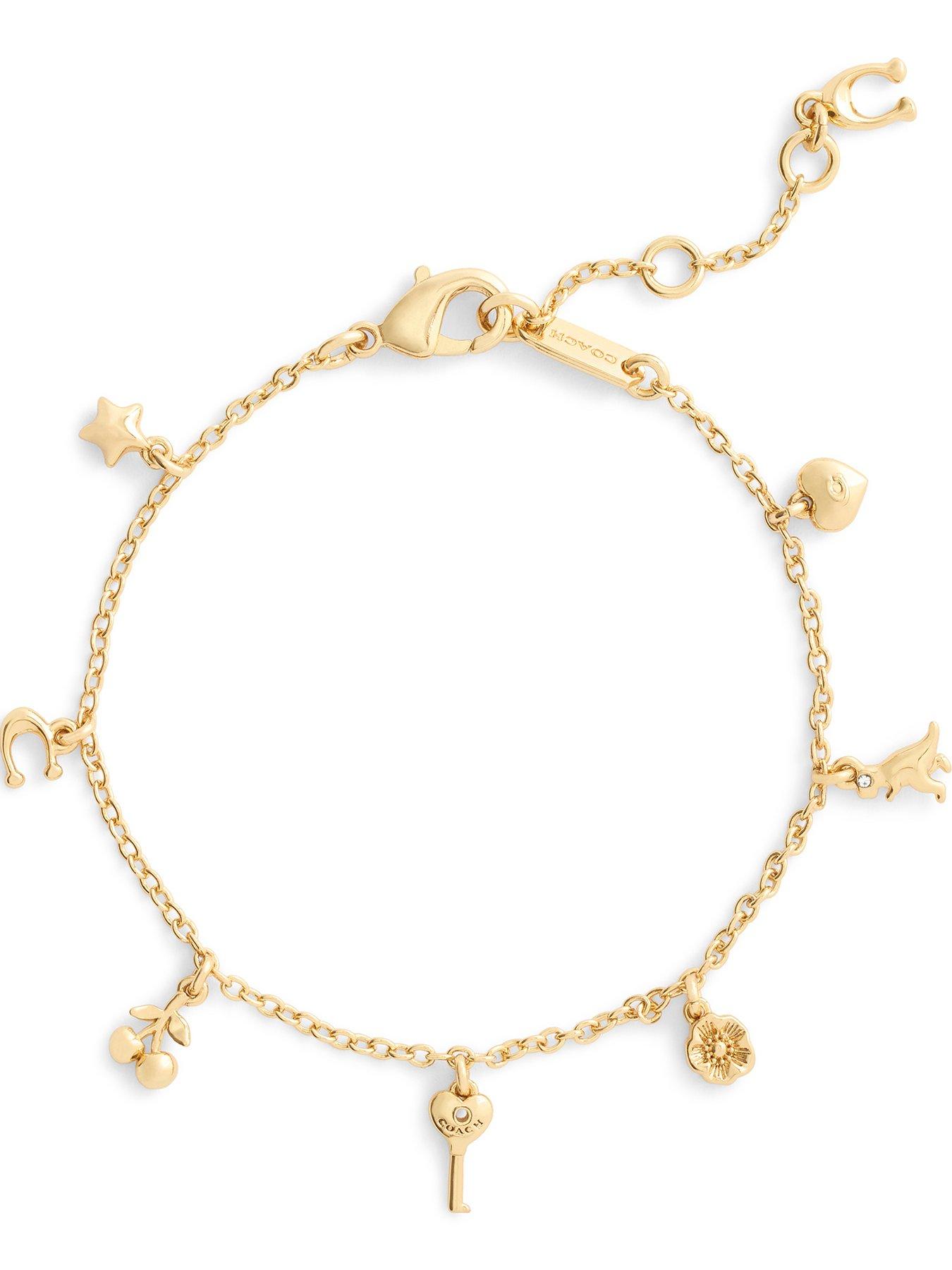 COACH Classic Mini Charm Bracelet