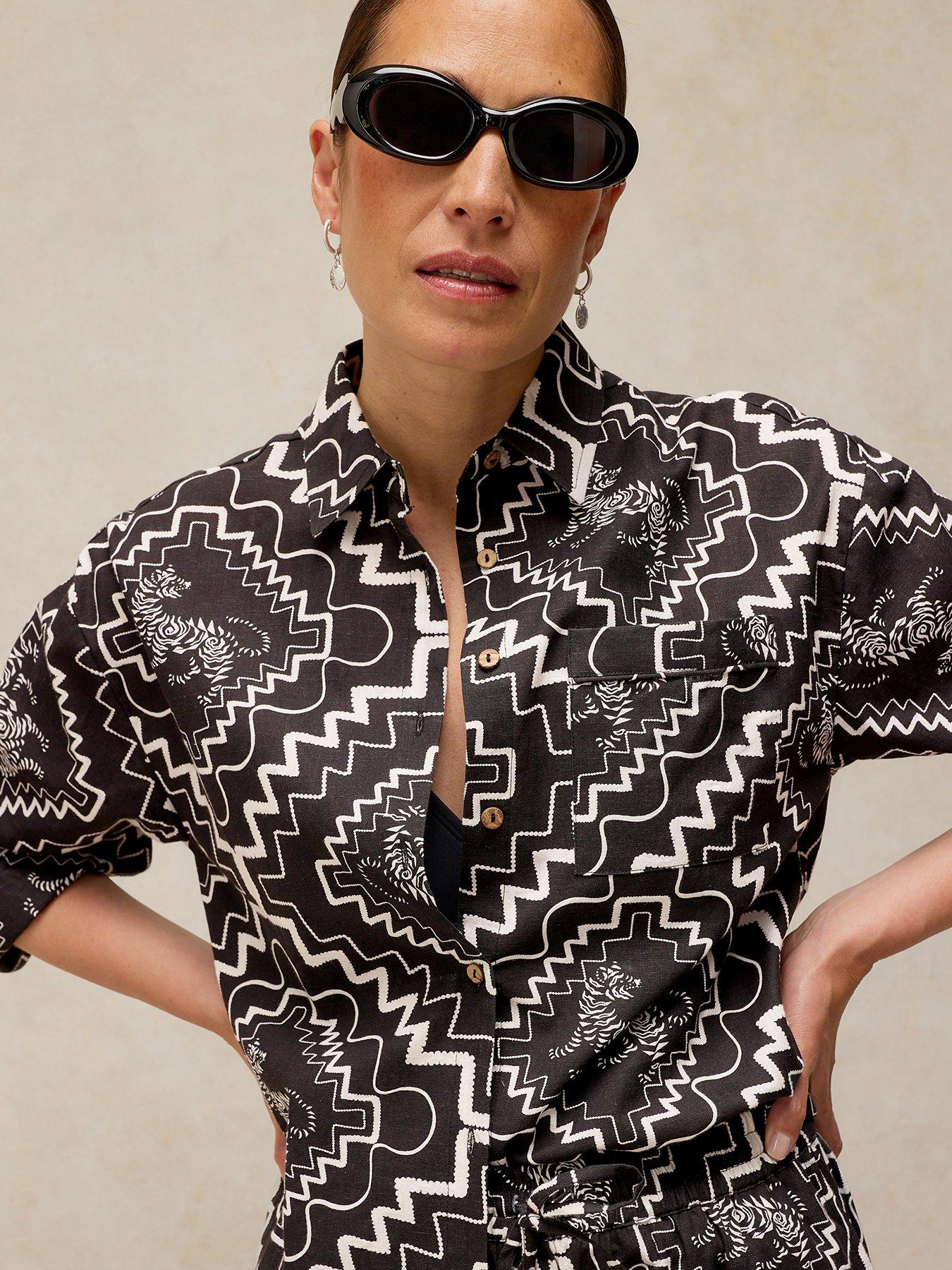 Image 4 of 6 of White Stuff Penny Beach Shirt