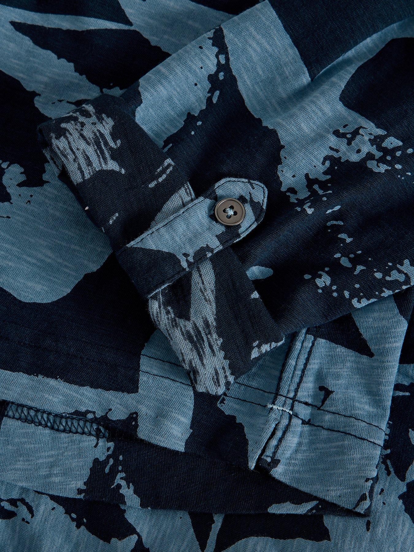 Image 6 of 6 of White Stuff Allie Jersey Shirt - Blue
