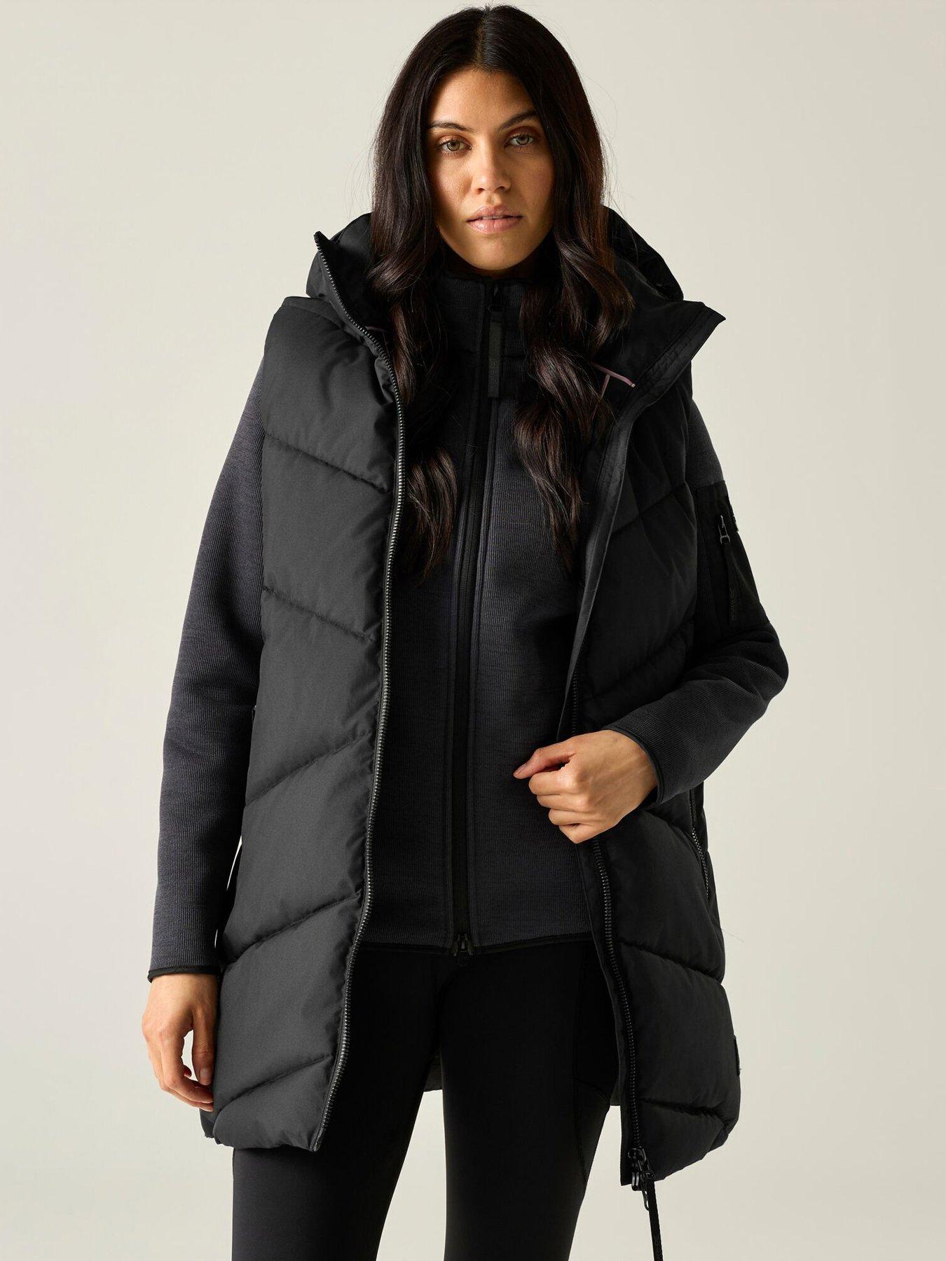 Regatta Ladies Merida B/w Gilets  &  Bodywarmers-black