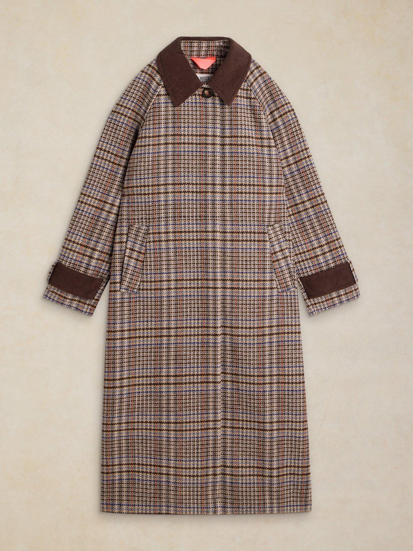 Image 5 of 5 of White Stuff Emmeline Check Coat