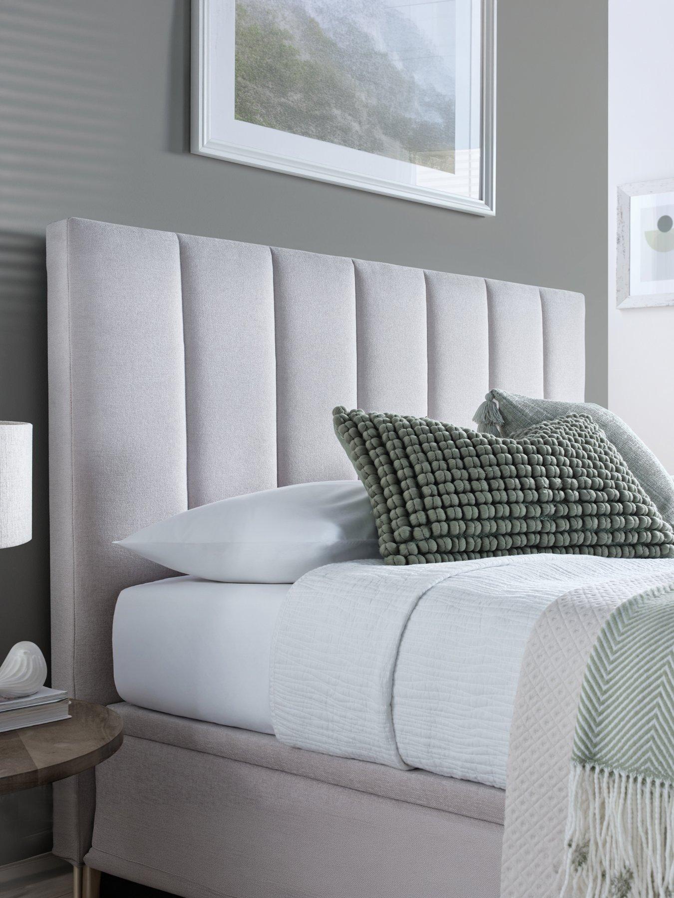 Image 4 of 4 of The Very Collection Ravena with Ottoman Storage with Mattress Options (Buy &amp; SAVE!) - Natural