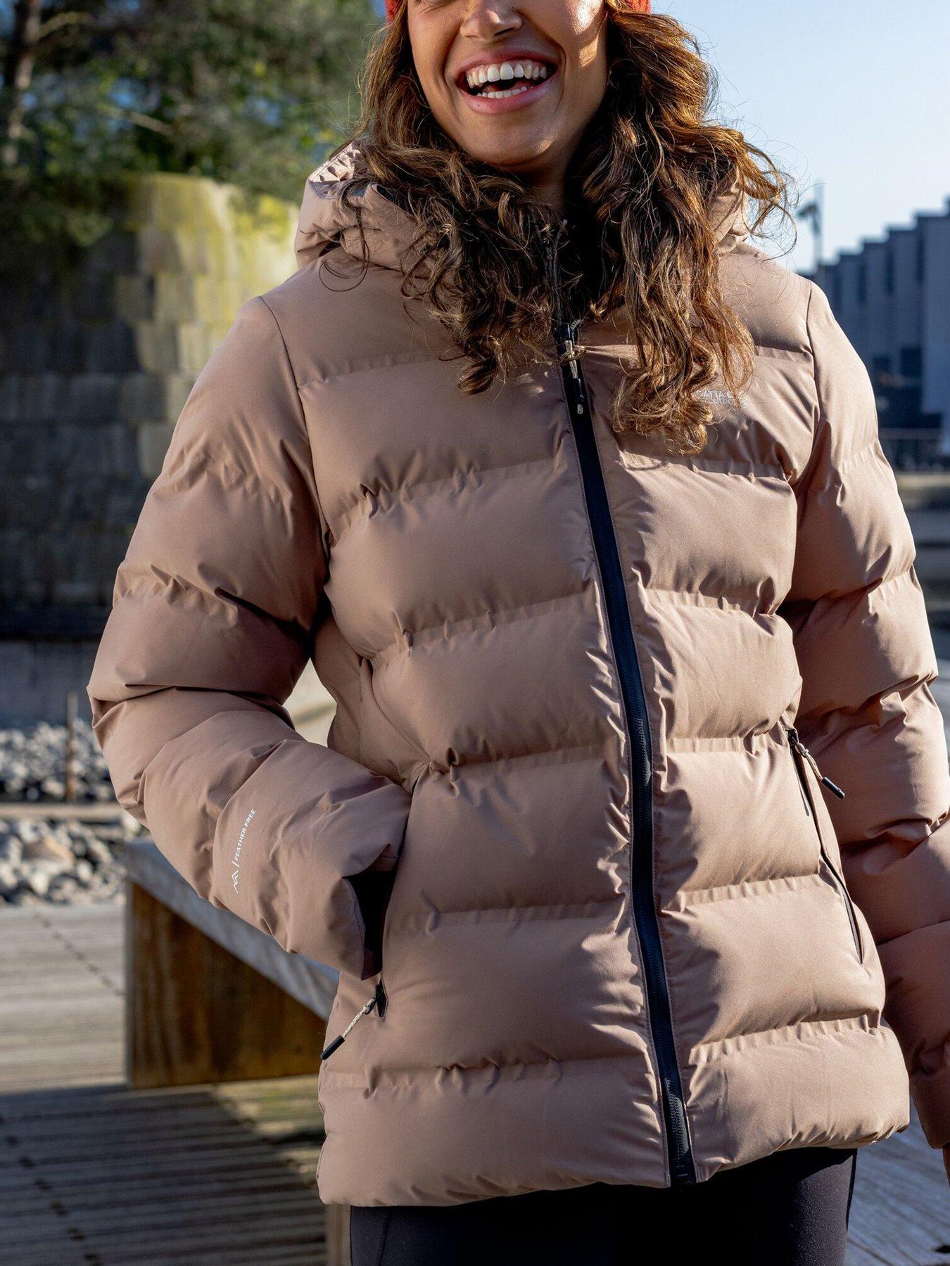 Image 1 of 7 of Regatta Womens Altoro Thermal Hooded Quilted Jacket - Brown