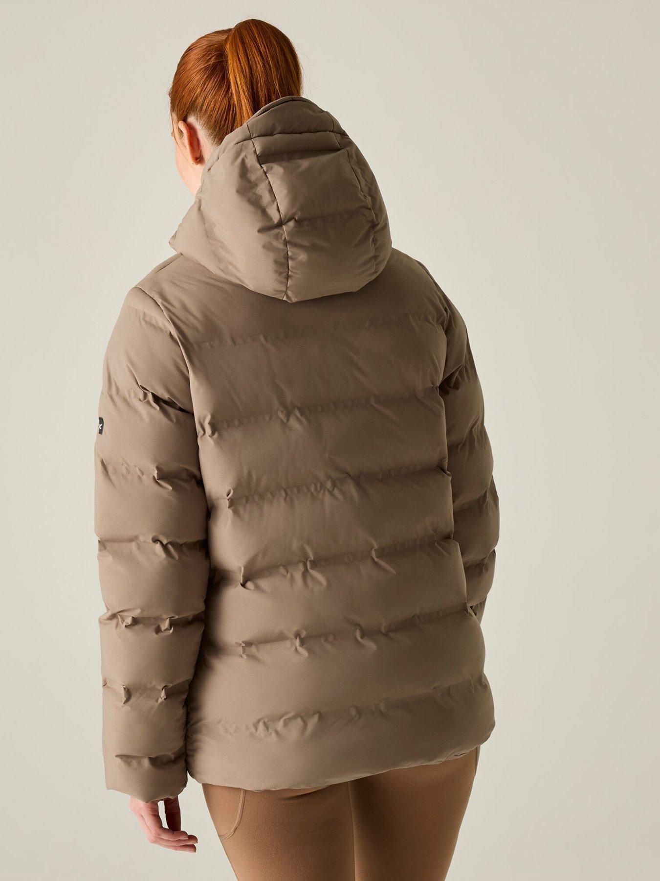 Image 3 of 7 of Regatta Womens Altoro Thermal Hooded Quilted Jacket - Brown