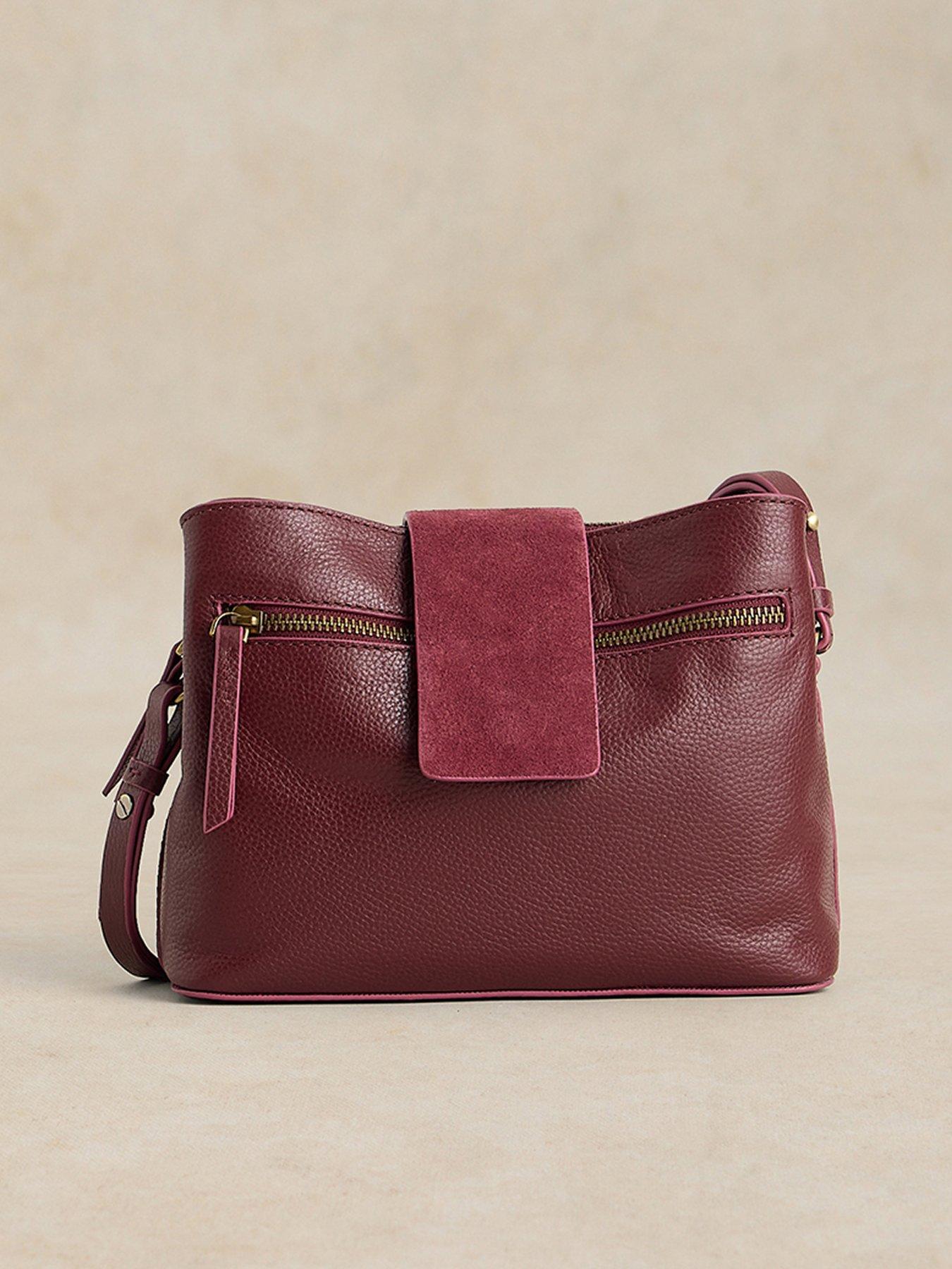 Image 1 of 4 of White Stuff Tabby Crossbody Bag - Red