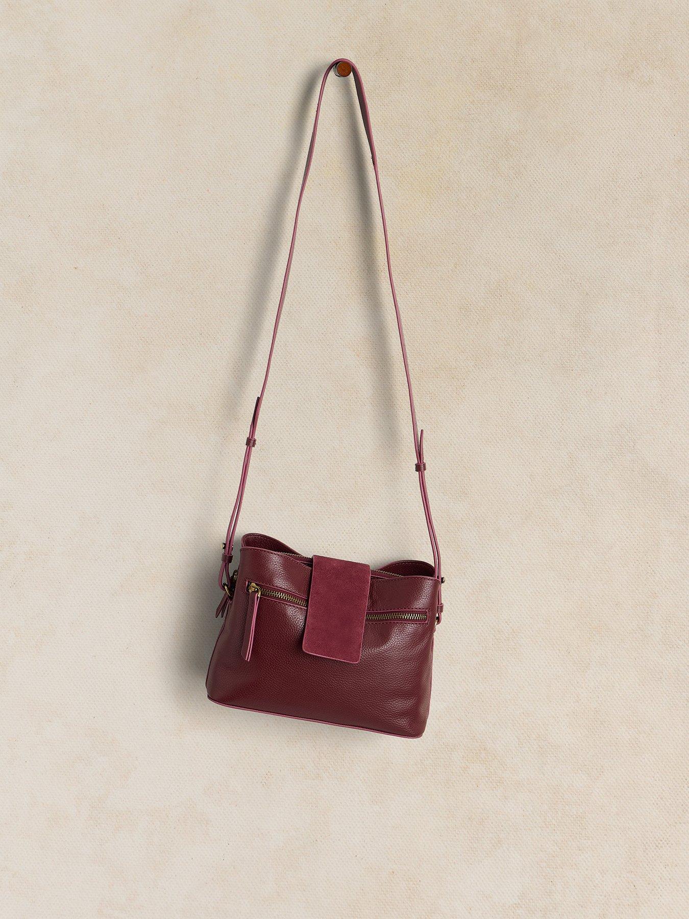 Image 3 of 4 of White Stuff Tabby Crossbody Bag - Red