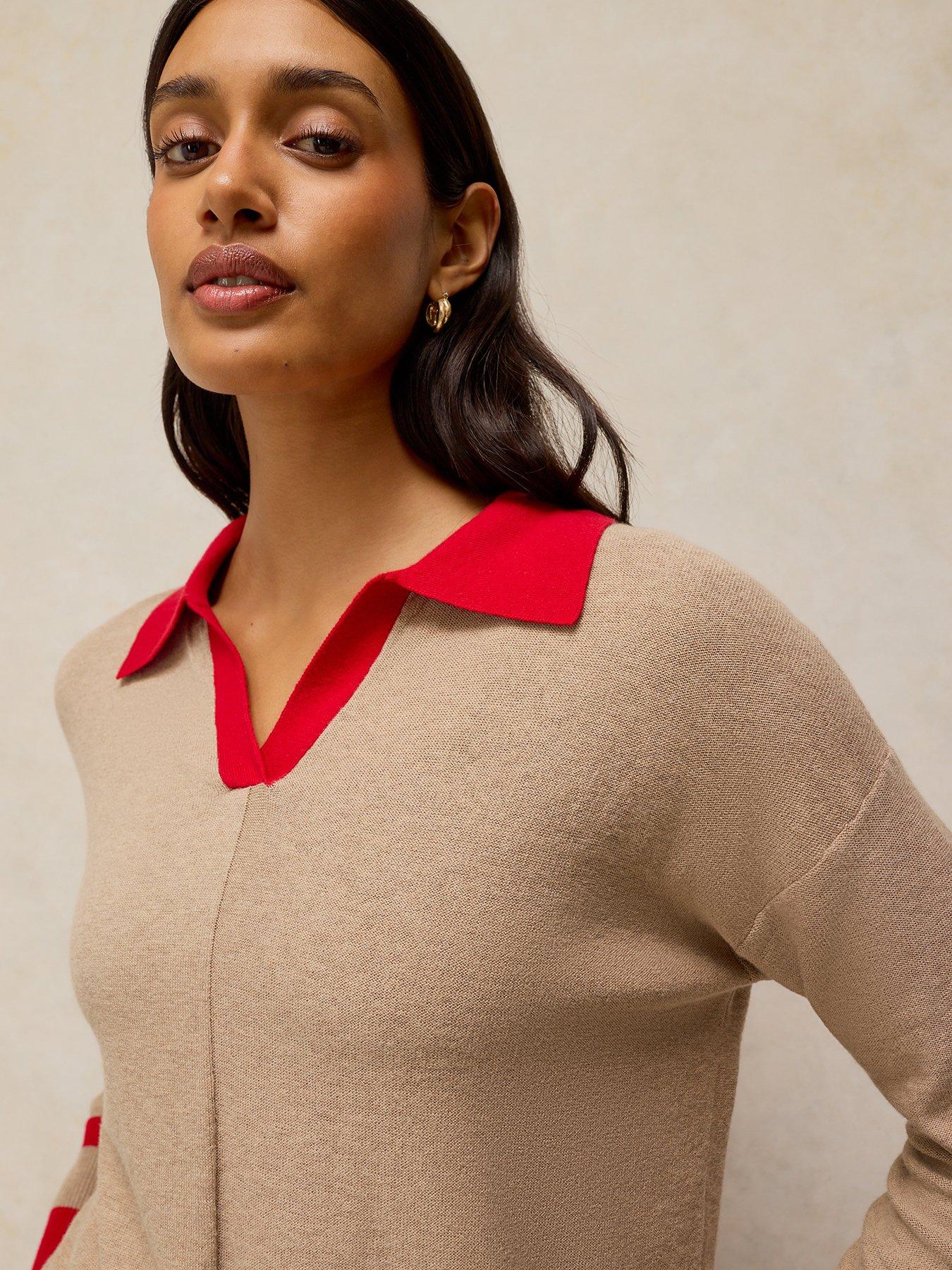 Image 4 of 6 of White Stuff Cara Collar Jumper