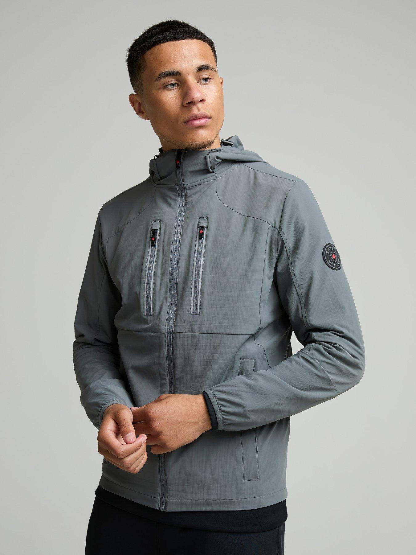 Zavetti Canada Atlin 20 Woven Technical Lightweight Jacket - Grey