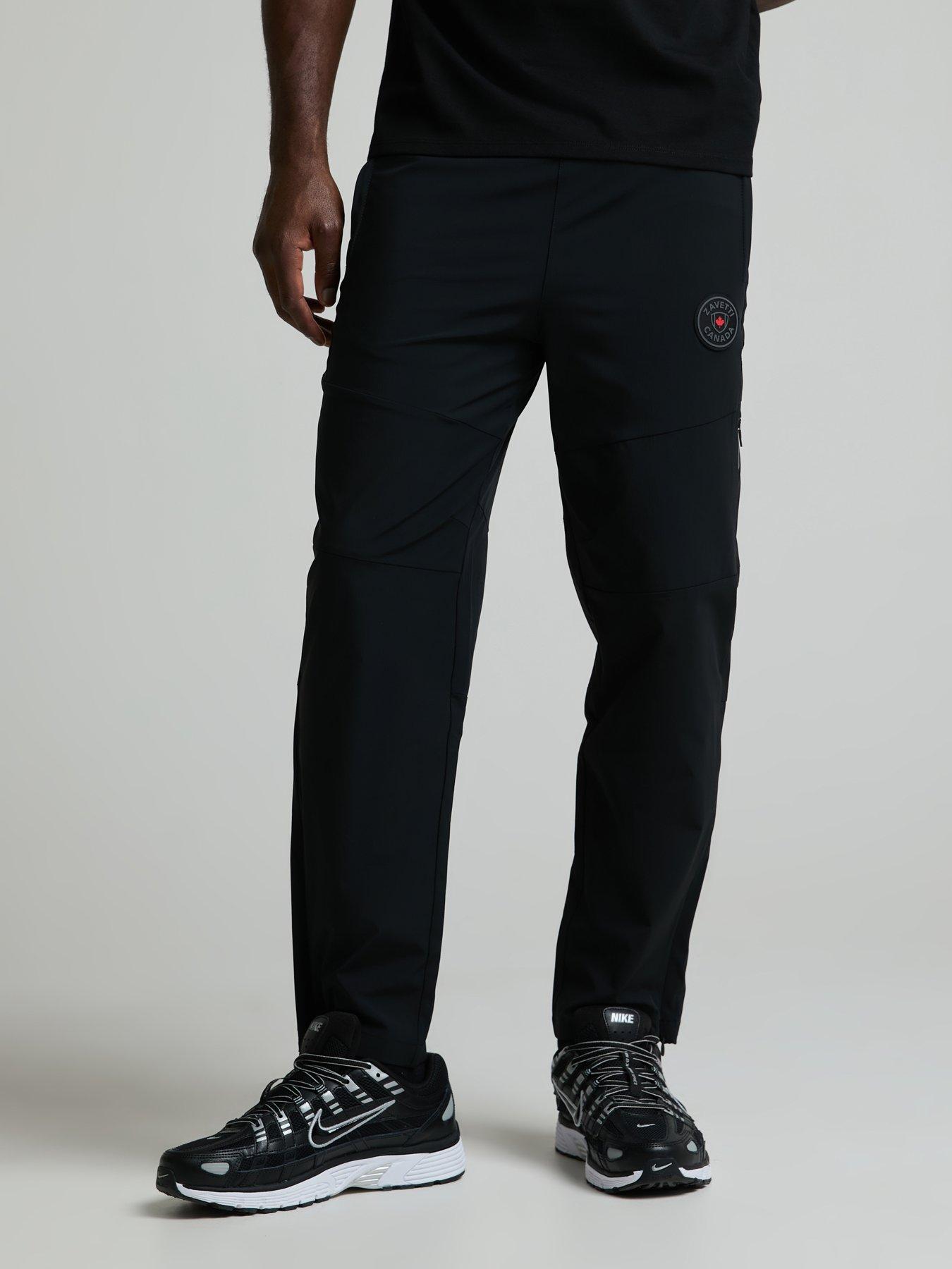 Image 1 of 4 of Zavetti Canada Atlin 2.0 Woven Elasticated Waist Trousers - Black