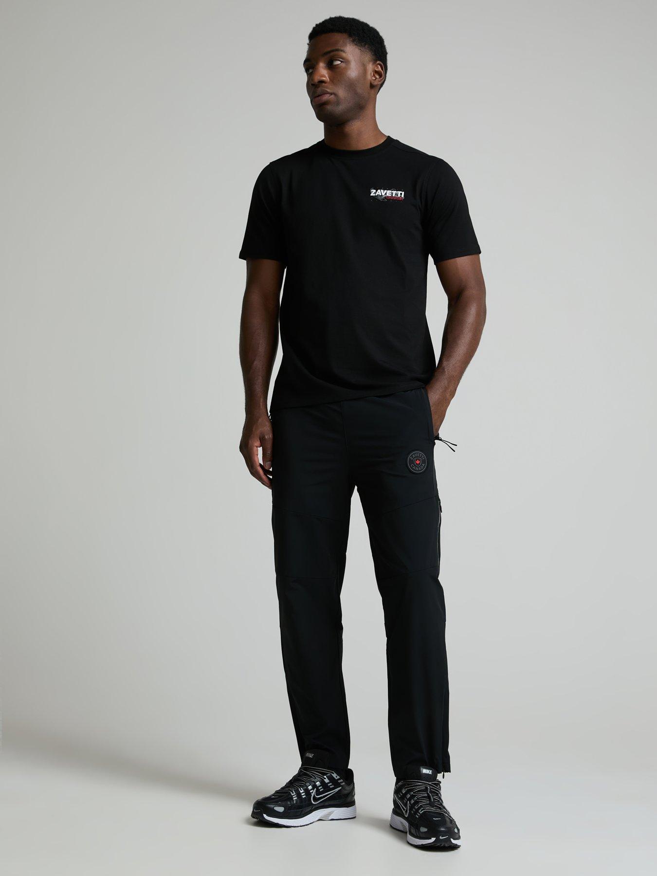 Image 3 of 4 of Zavetti Canada Atlin 2.0 Woven Elasticated Waist Trousers - Black