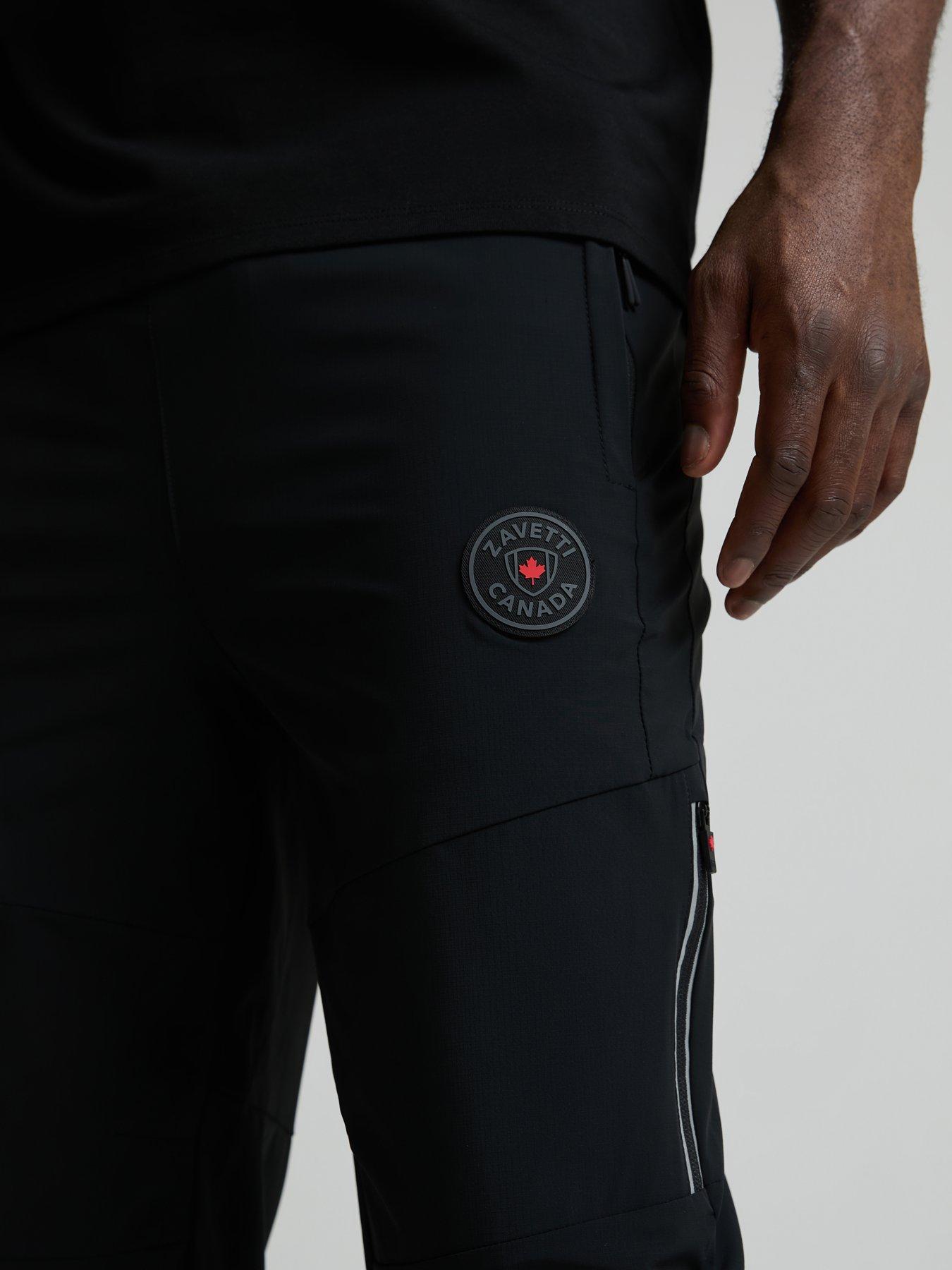 Image 4 of 4 of Zavetti Canada Atlin 2.0 Woven Elasticated Waist Trousers - Black