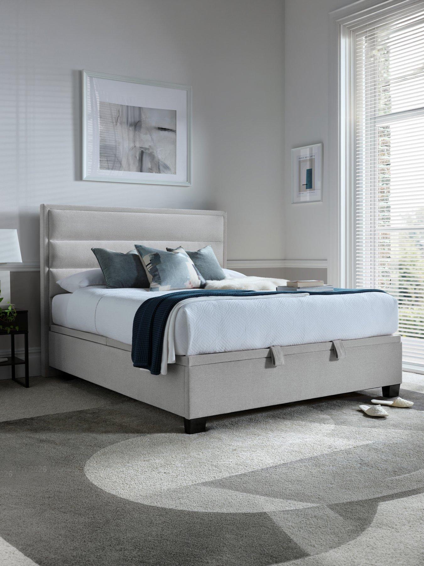 The Very Collection Sigrid Double With Ottoman Storage