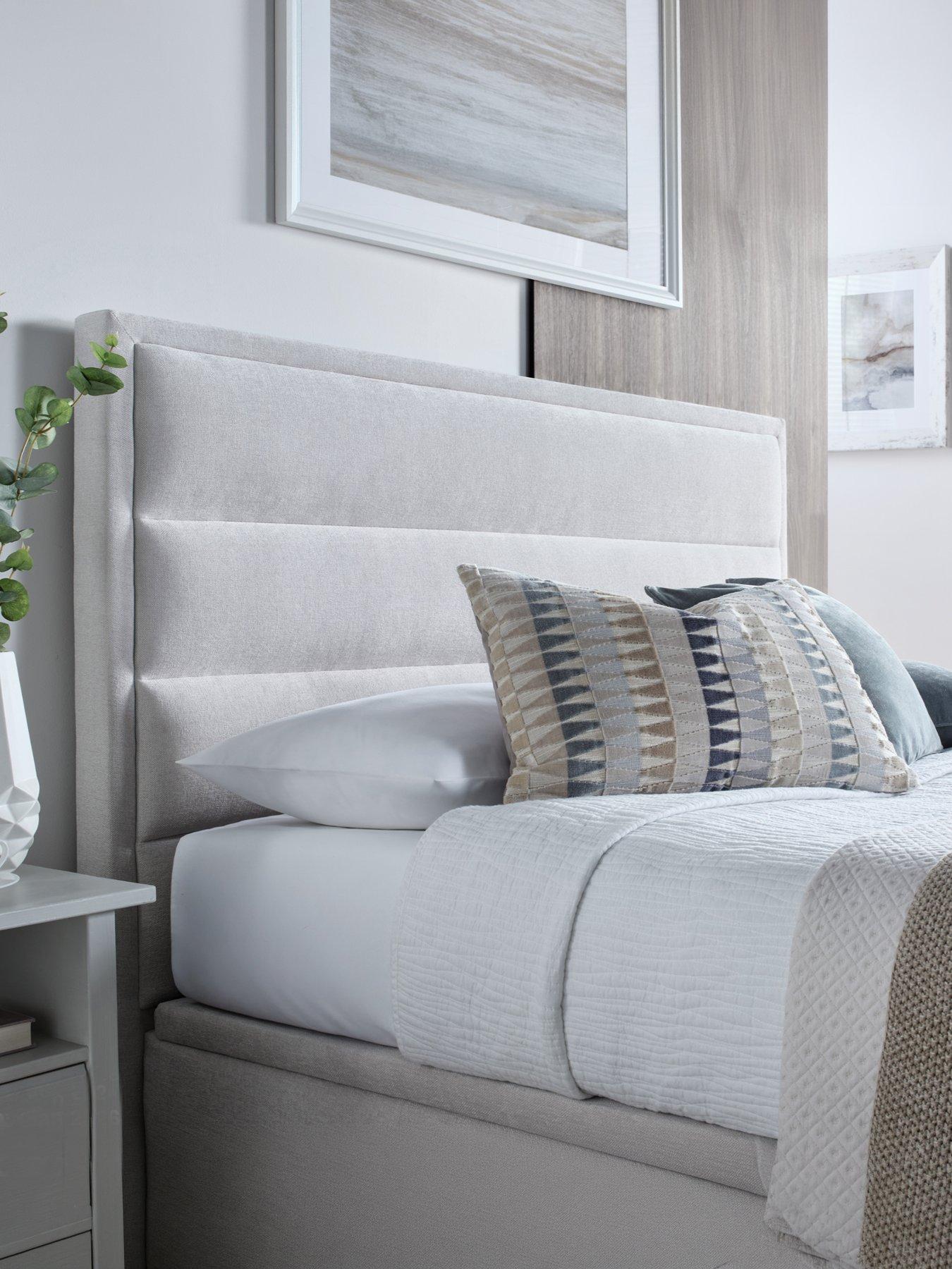 Image 4 of 5 of The Very Collection Sigrid&nbsp;Ottoman Storage Bed with Mattress Options (Buy &amp; SAVE!) - Natural