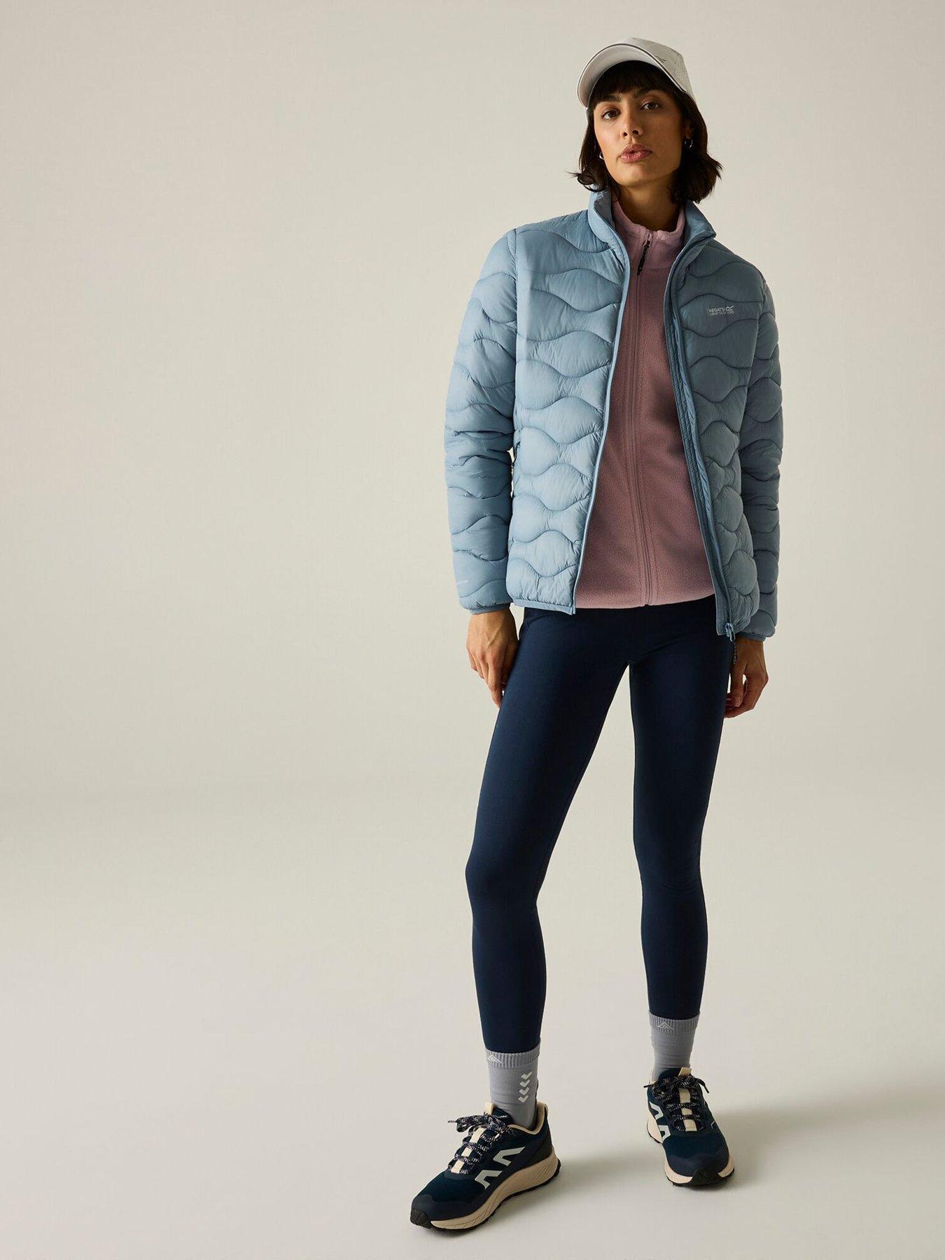 Image 5 of 7 of Regatta Ladies Hydi Baffled/quilted-dusky Blue.