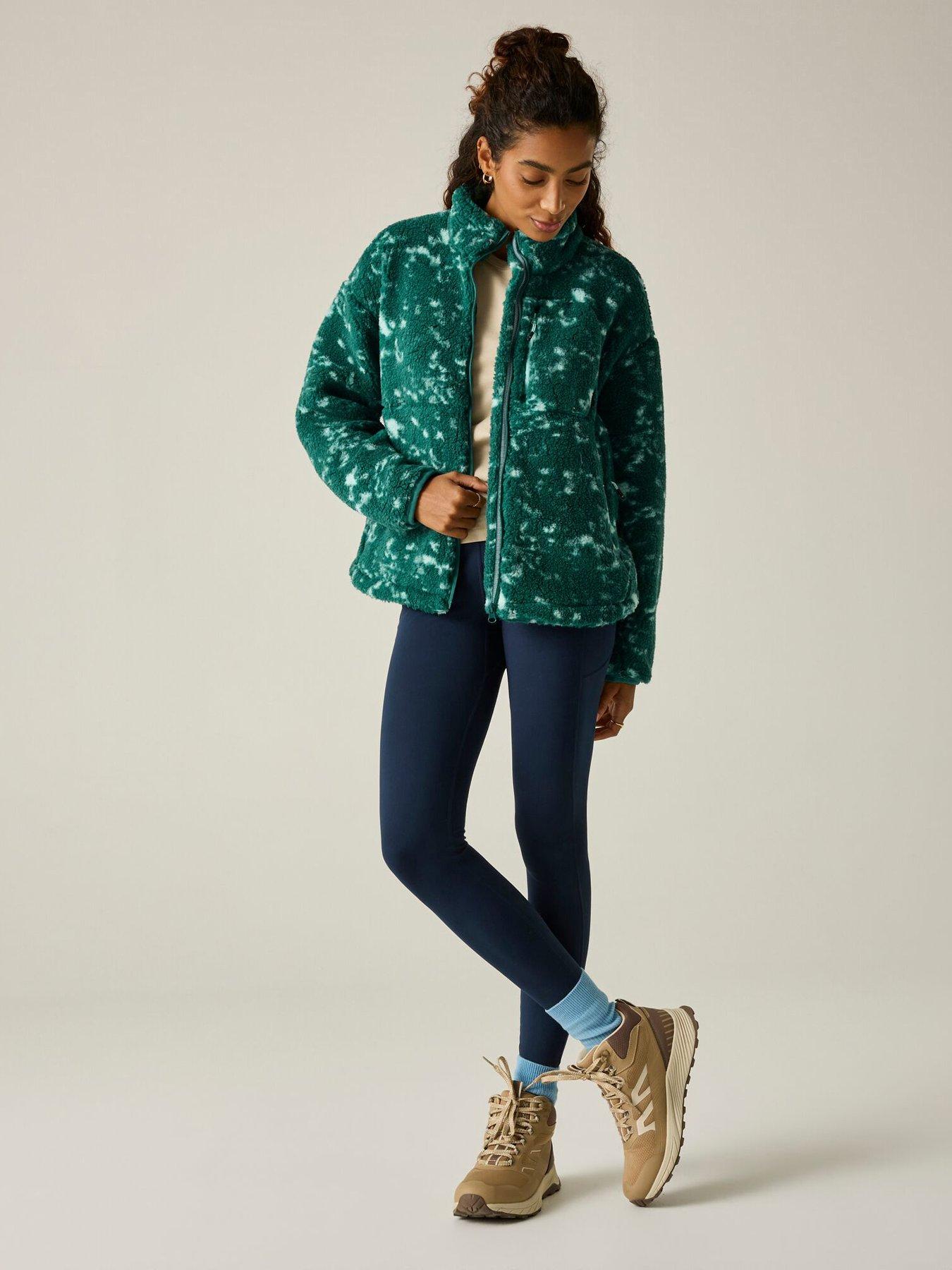 Regatta Ladies Roswind Wr Fleece Fleece-mediterranea Brushstroke Print.