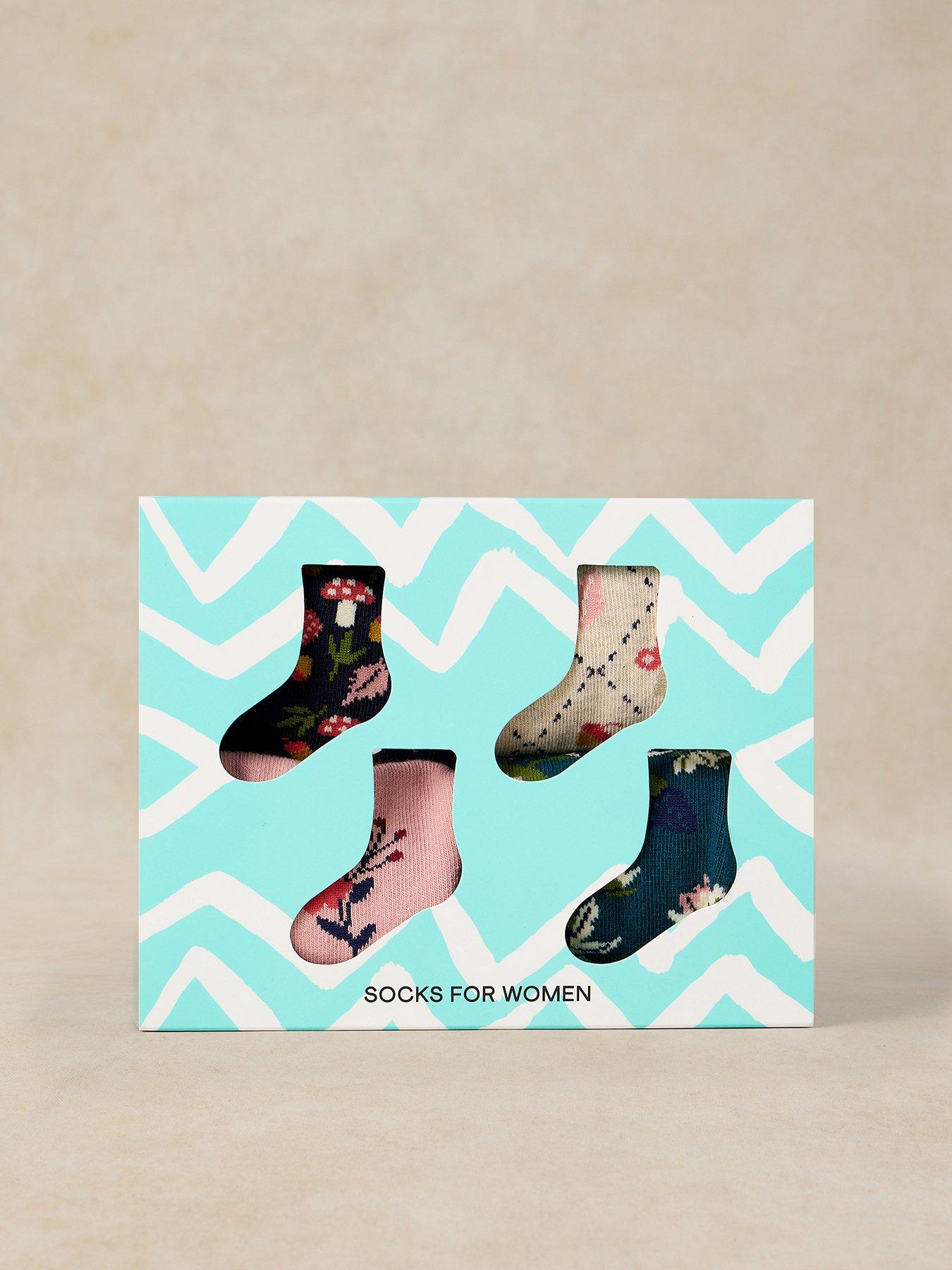 Image 2 of 3 of White Stuff 4Pack Autumn Fruit Ankle Sock - Multi