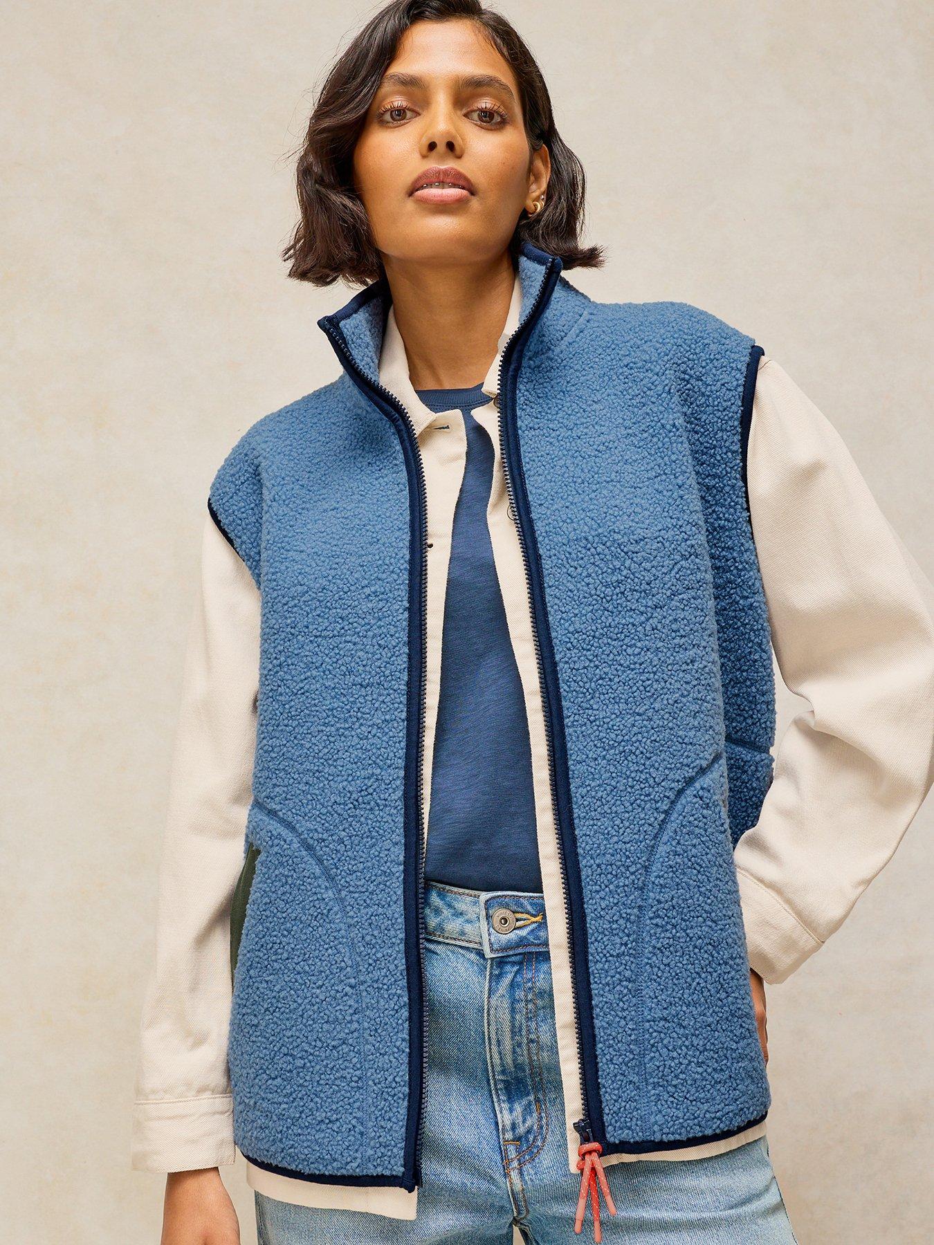 Image 1 of 5 of White Stuff Borg Zip Through Gilet