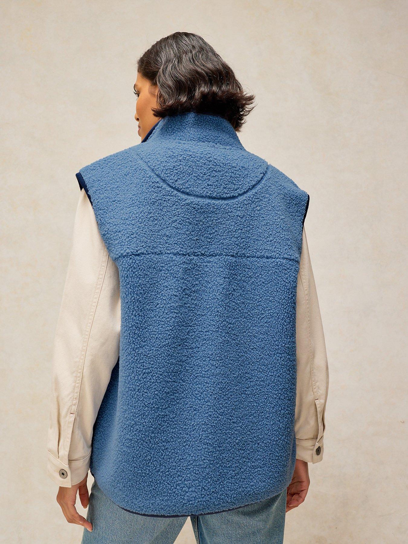 Image 2 of 5 of White Stuff Borg Zip Through Gilet
