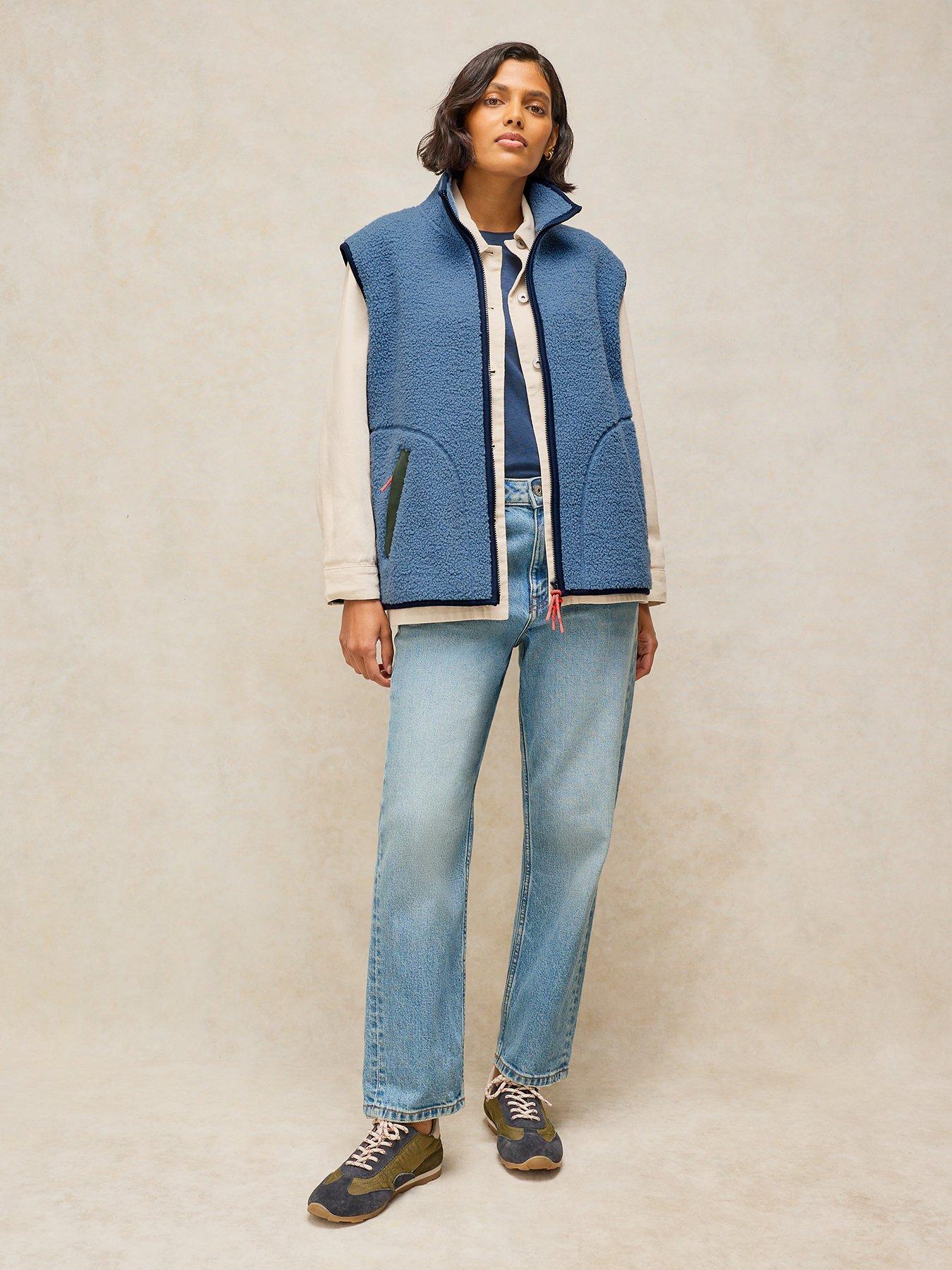 Image 3 of 5 of White Stuff Borg Zip Through Gilet