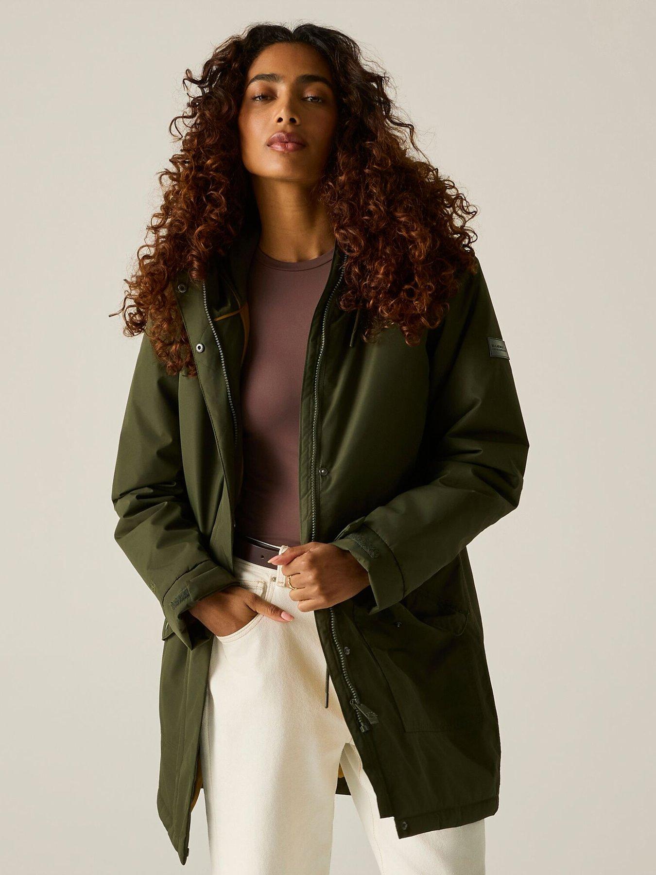 Image 1 of 7 of Regatta Ladies Sophia Waterproof Insulated Jacket-dark Khaki