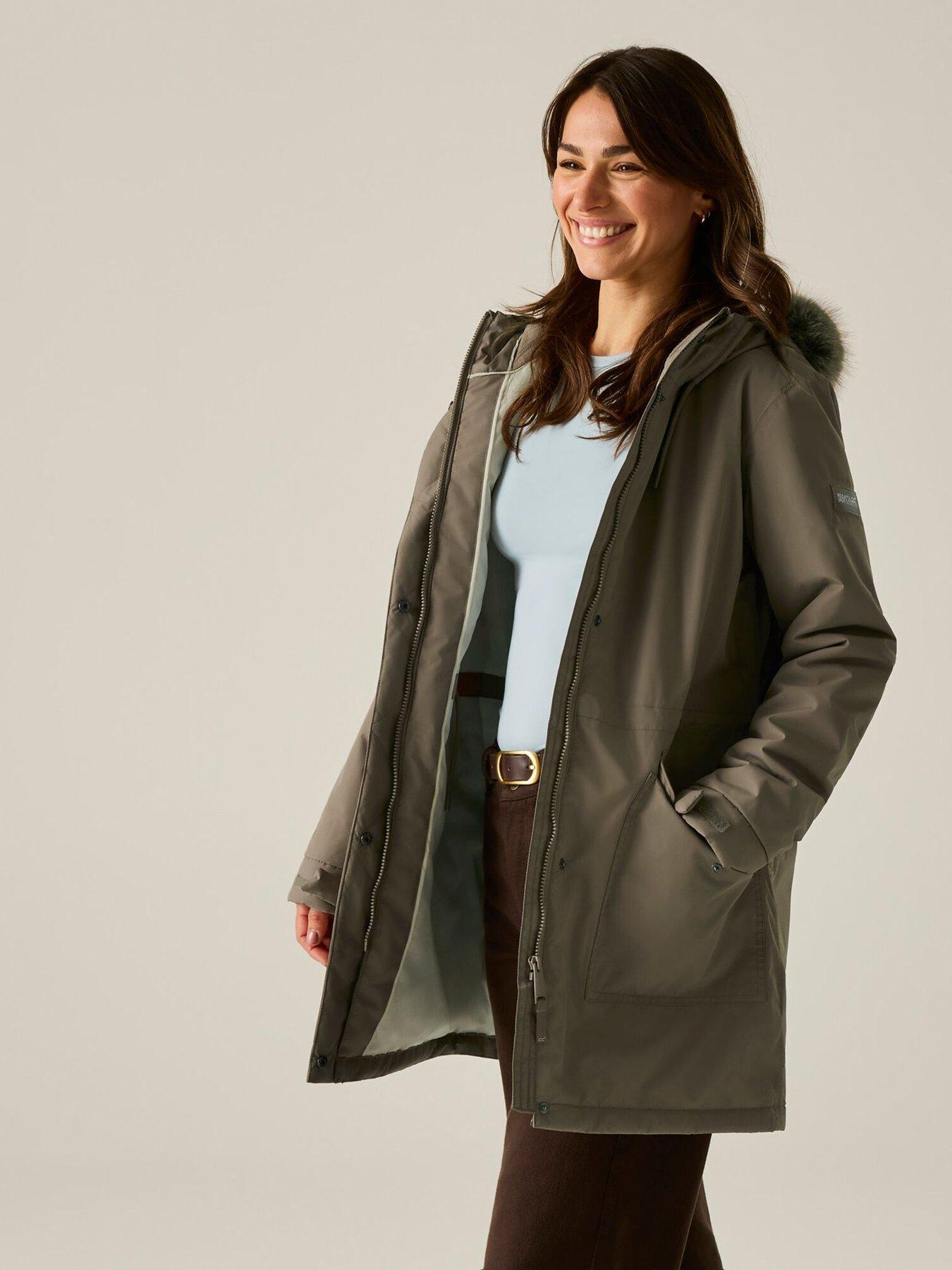 Image 1 of 7 of Regatta Ladies Sophia Waterproof Insulated Jacket-mocha