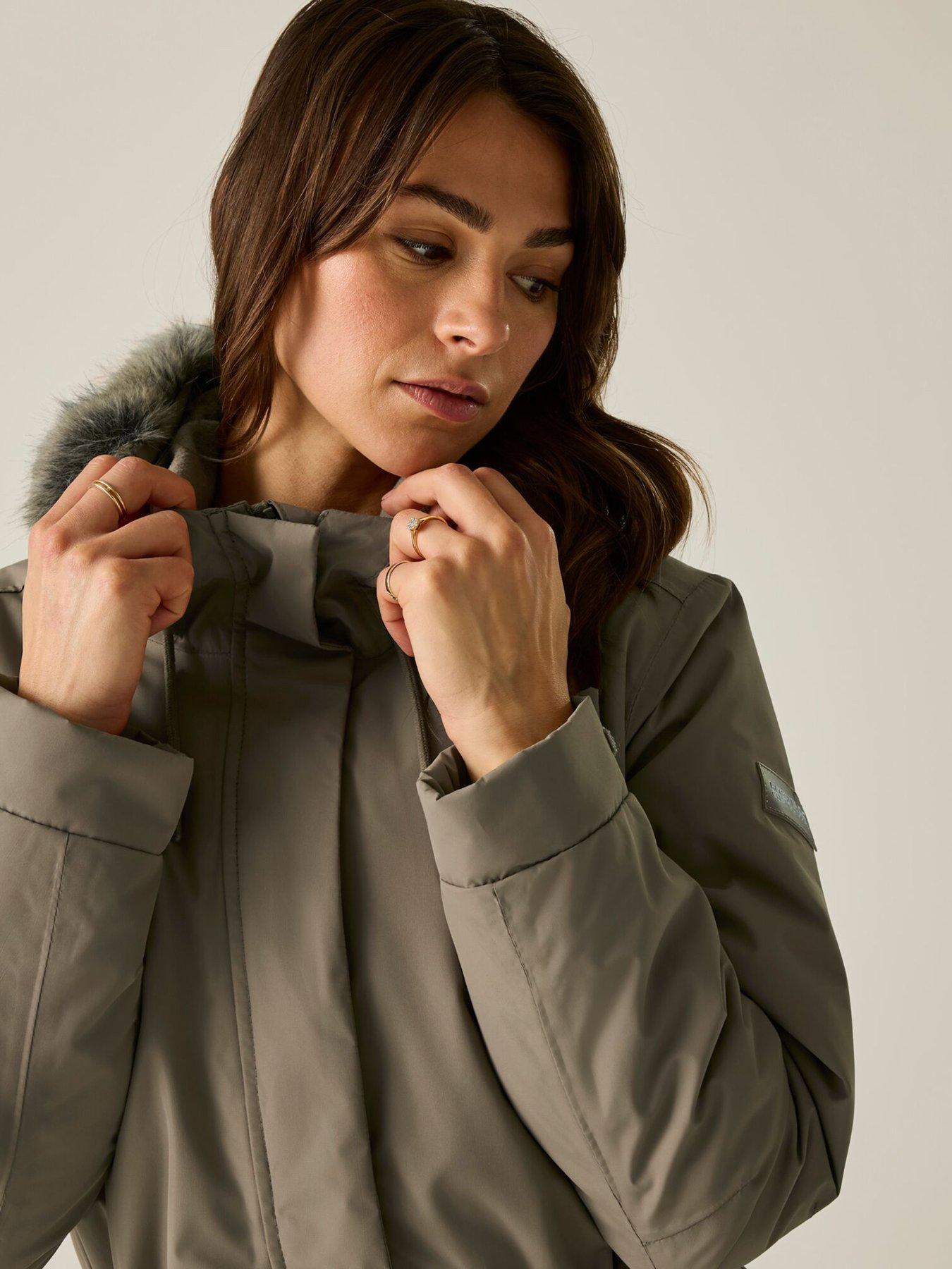 Image 2 of 7 of Regatta Ladies Sophia Waterproof Insulated Jacket-mocha