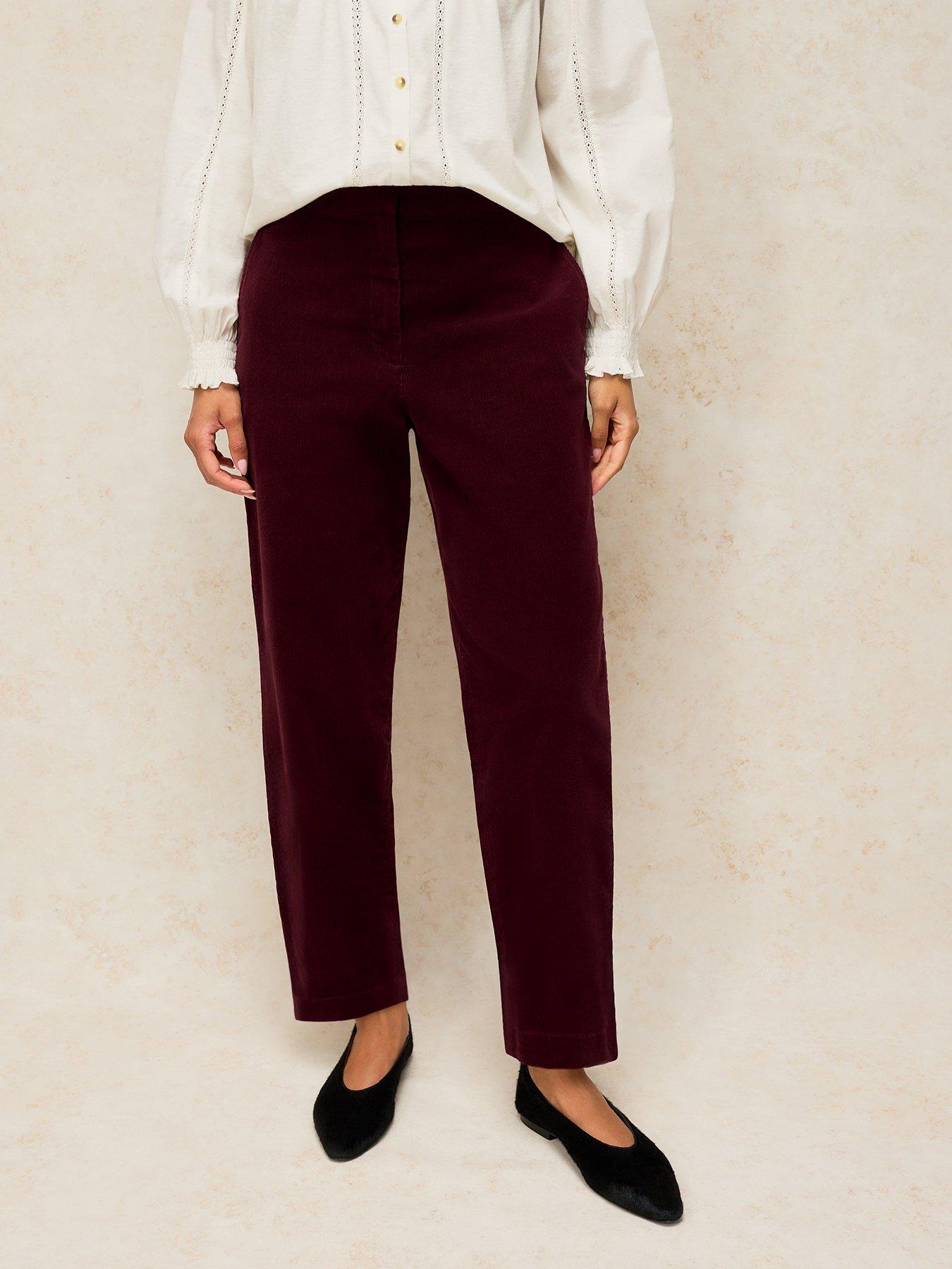 Image 1 of 5 of White Stuff Illy Cord Crop Trouser