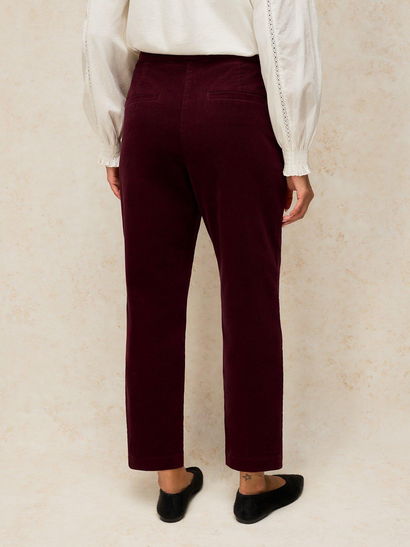 Image 2 of 5 of White Stuff Illy Cord Crop Trouser