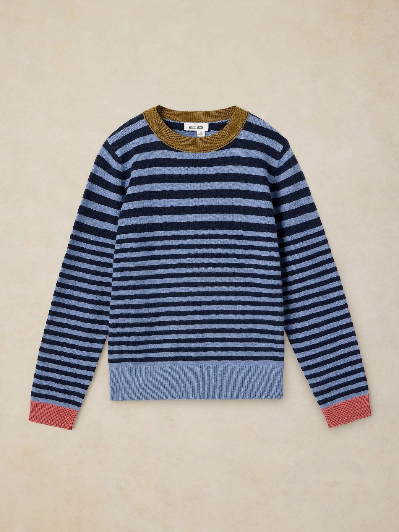 Image 5 of 5 of White Stuff Womens Sansa Stripe Jumper - Blue