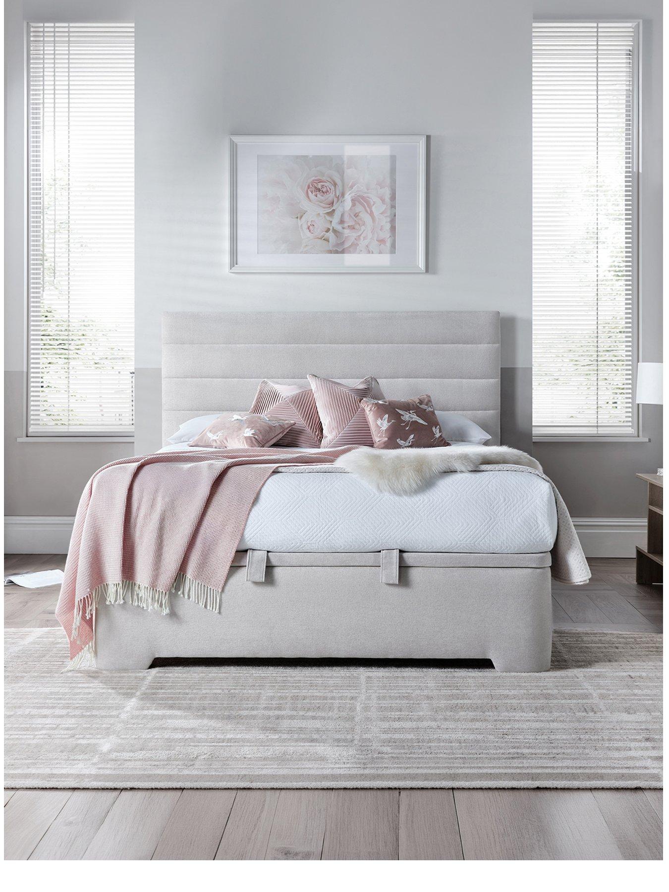 Image 2 of 4 of The Very Collection Sona Double With Ottoman Storage