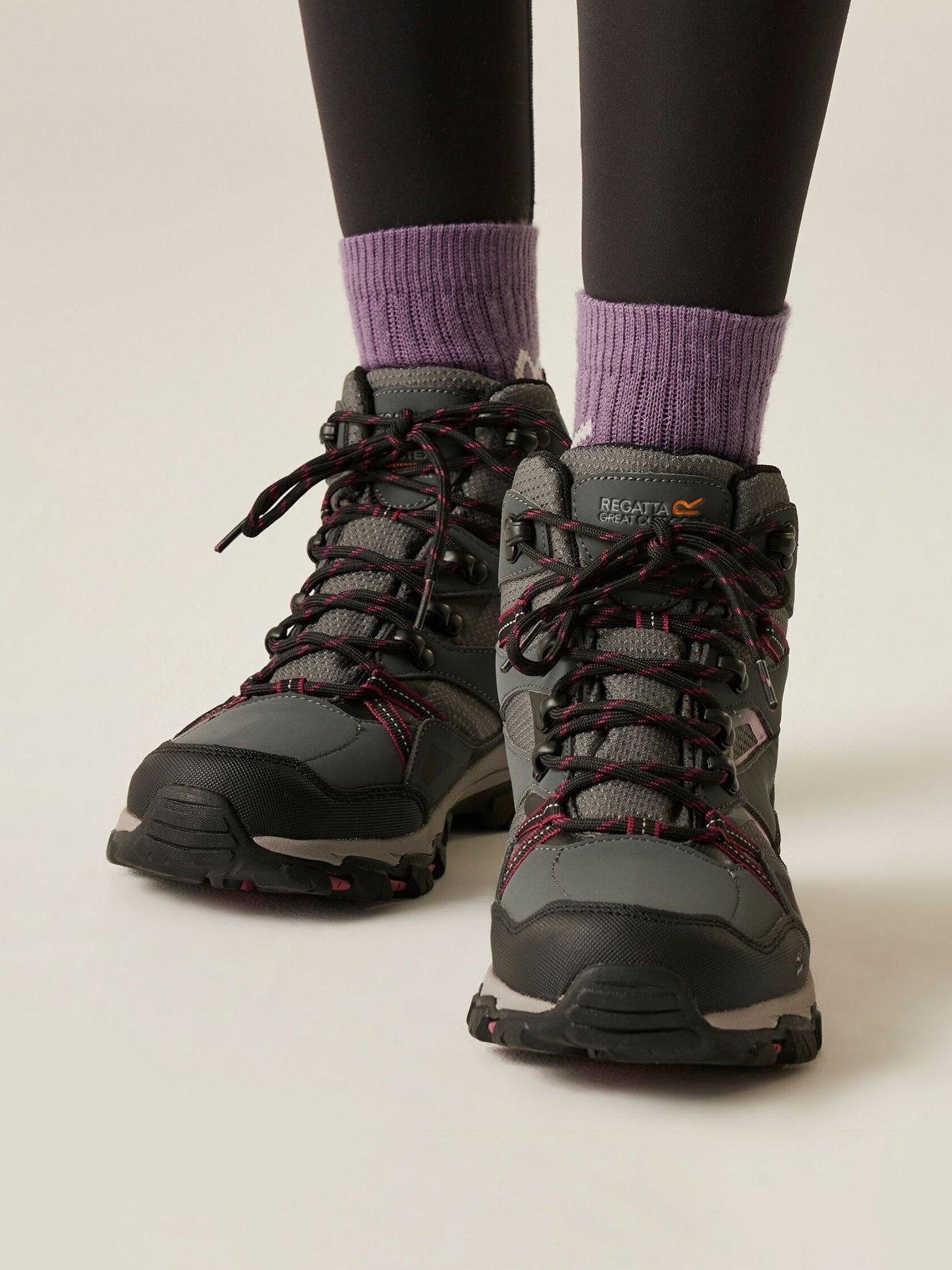 Regatta Women's Holcombe Iii Walking Boots-briar / Beaujolais
