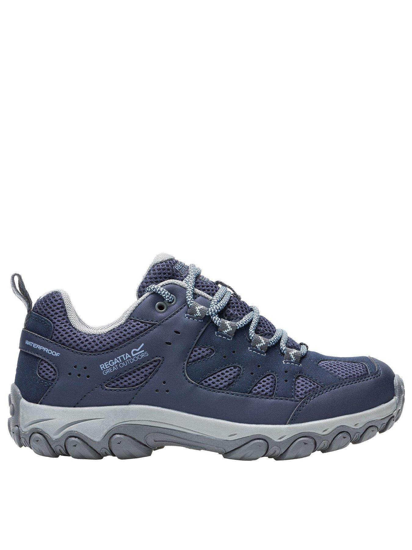 Regatta Women's Edgepoint Iv Low Walking Shoes-navy / Dusky Blue