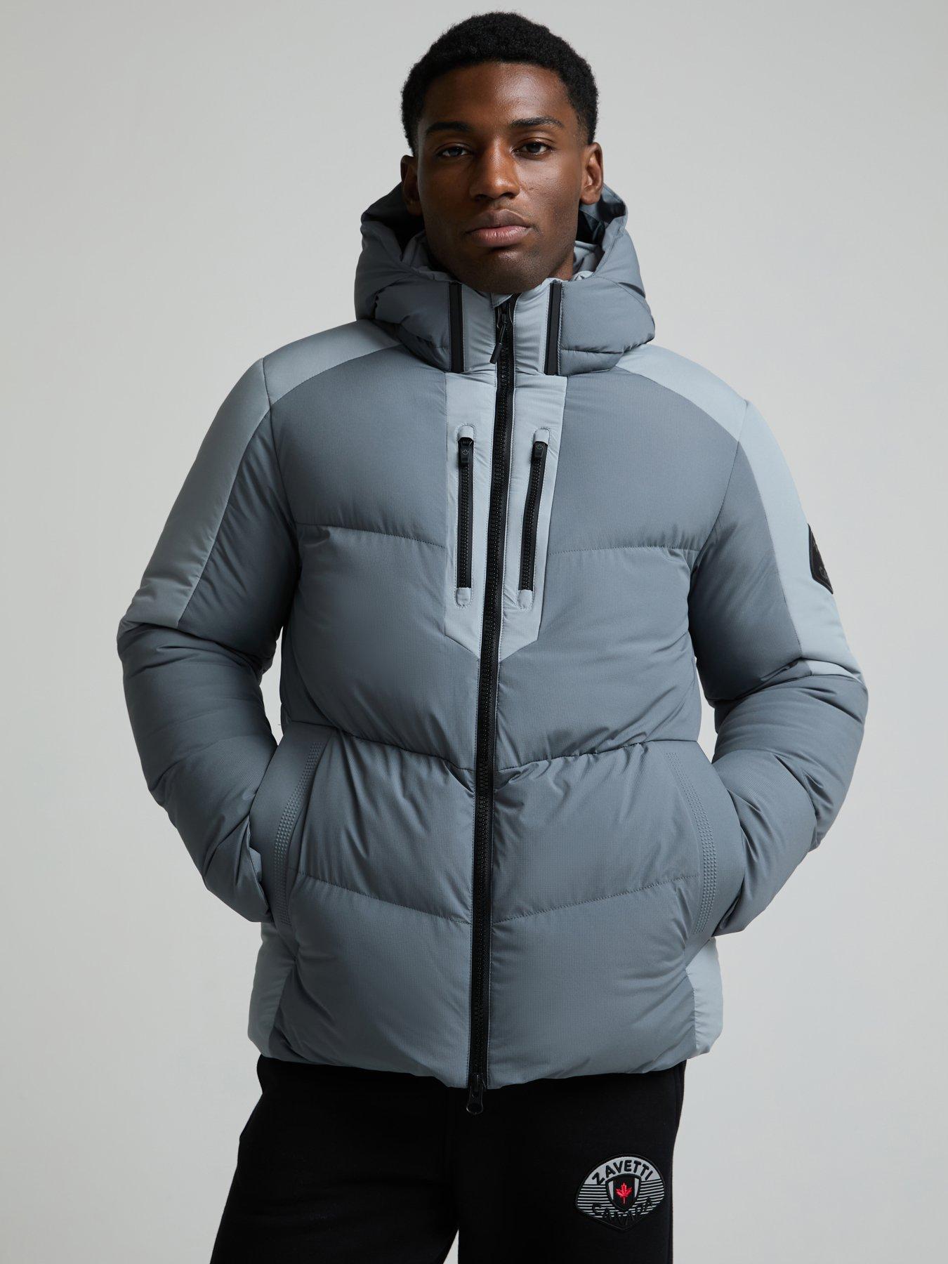 Image 1 of 7 of Zavetti Canada Zavetti Canada Howsito Padded Jacket - Grey