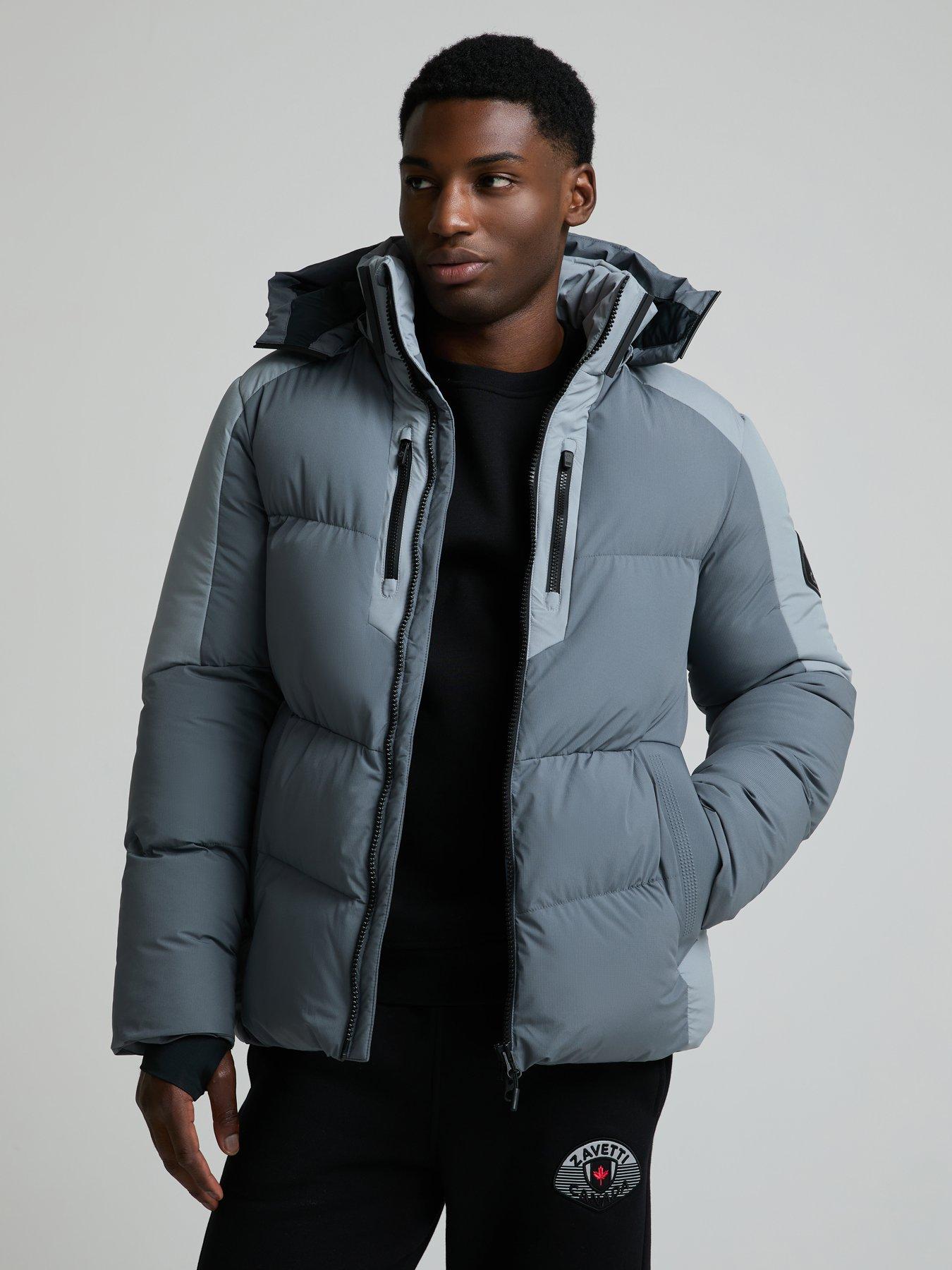 Image 4 of 7 of Zavetti Canada Zavetti Canada Howsito Padded Jacket - Grey