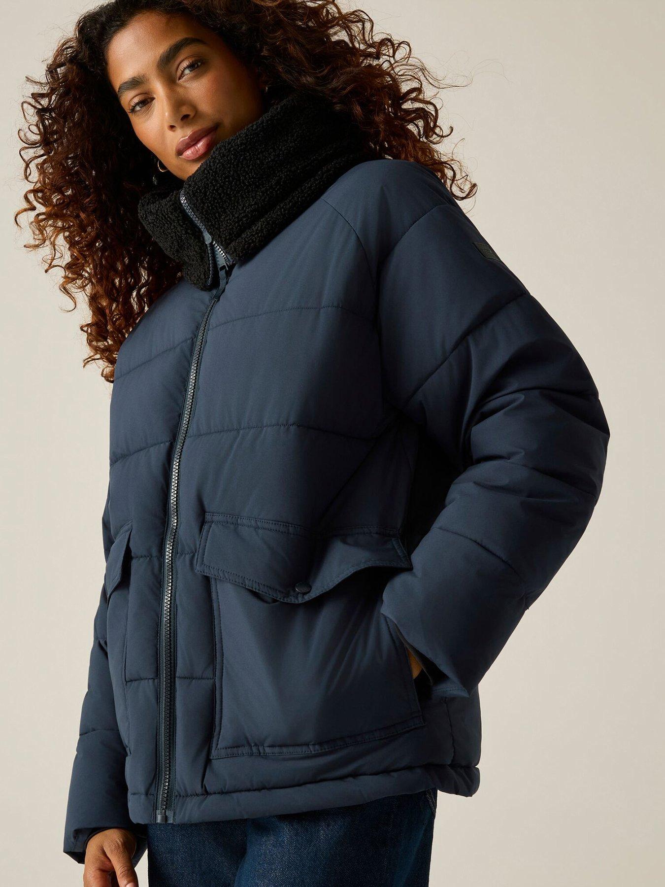 Image 1 of 7 of Regatta Ladies Kayana Baffled/quilted-navy