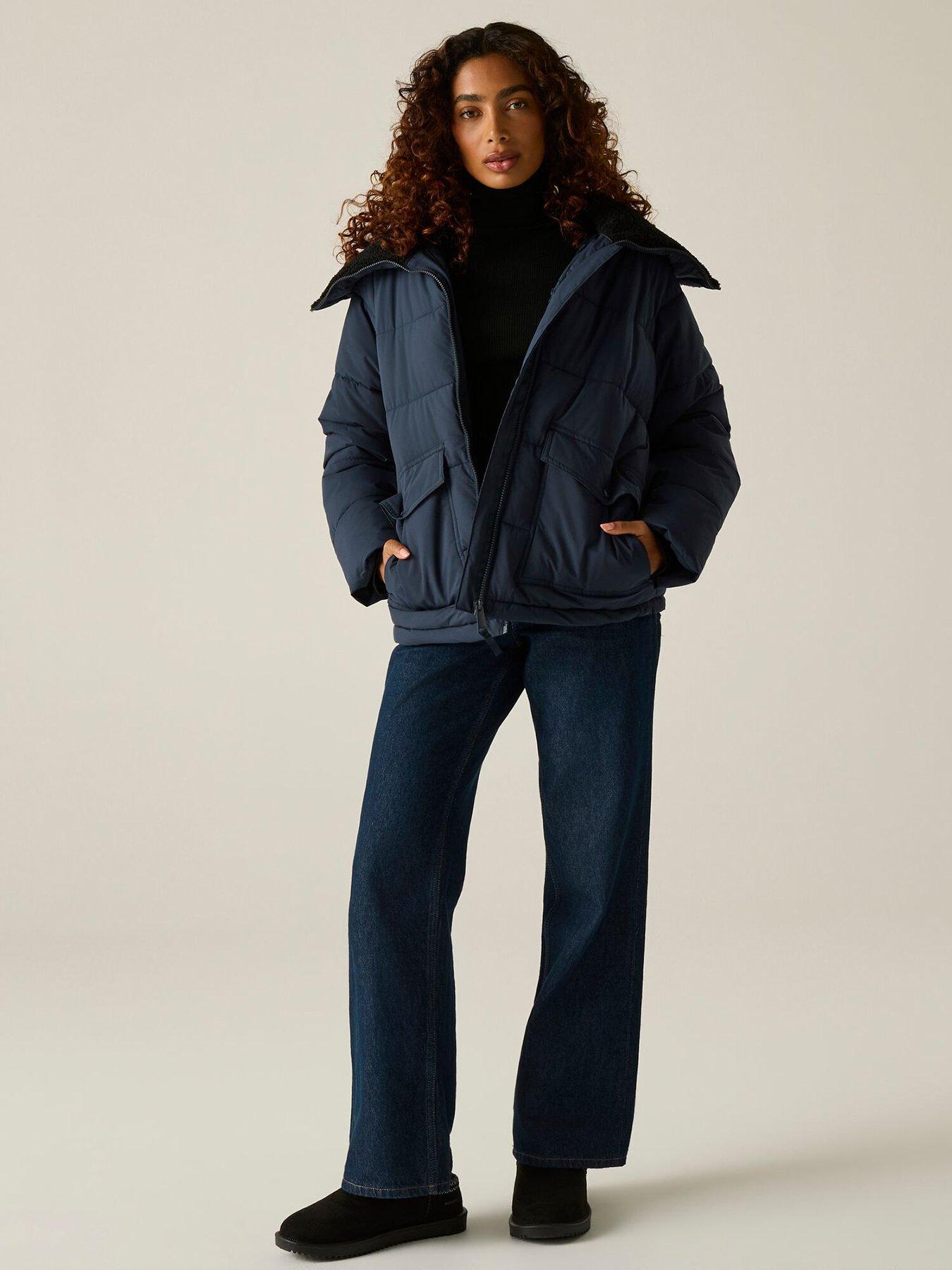 Image 4 of 7 of Regatta Ladies Kayana Baffled/quilted-navy