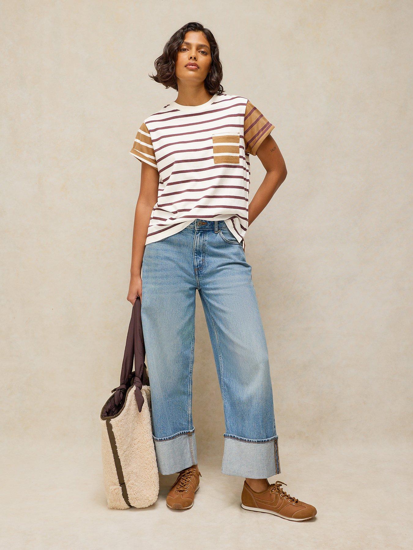 Image 3 of 6 of White Stuff Gina Stripe Tee