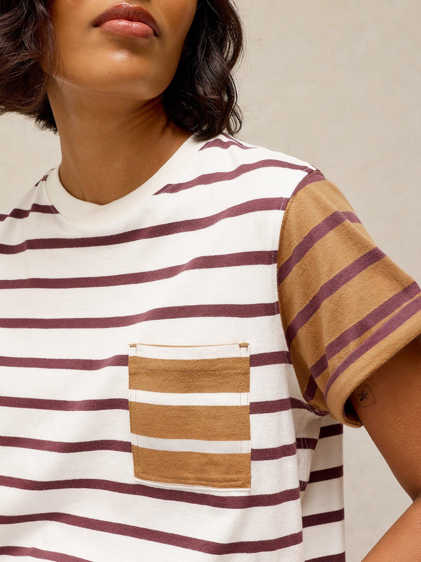 Image 4 of 6 of White Stuff Gina Stripe Tee