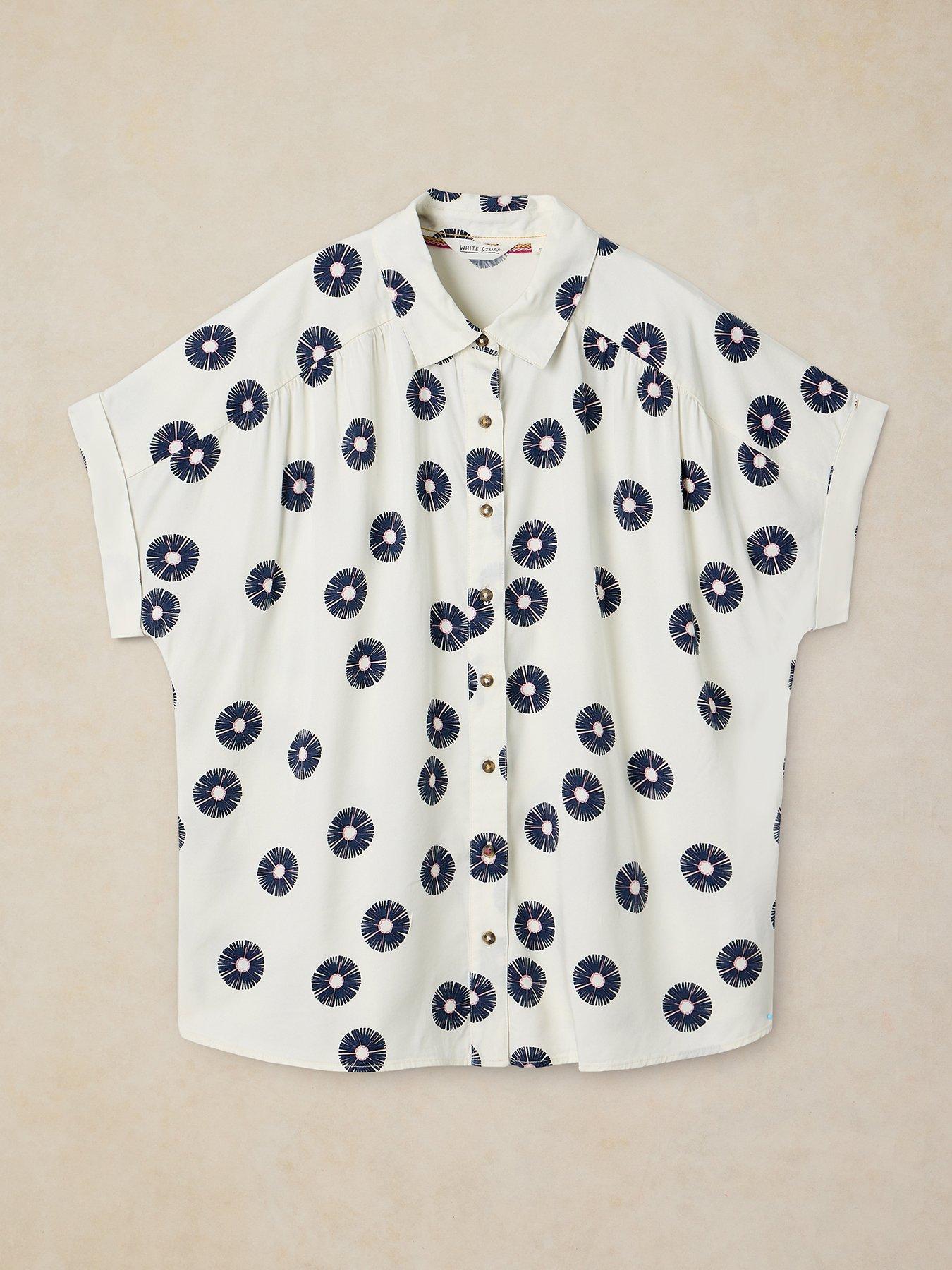 Image 5 of 6 of White Stuff Orla Button Through Shirt