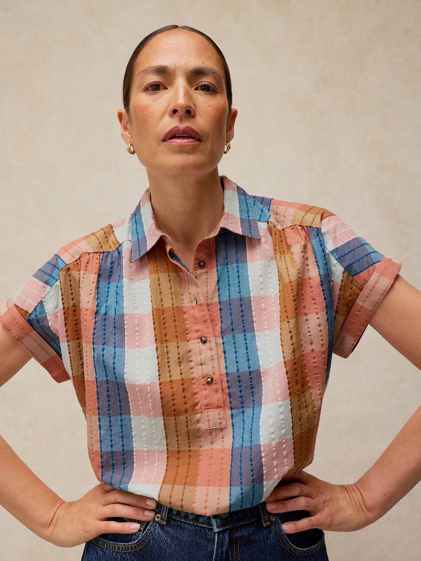 White Stuff Orla Pop Over Shirt