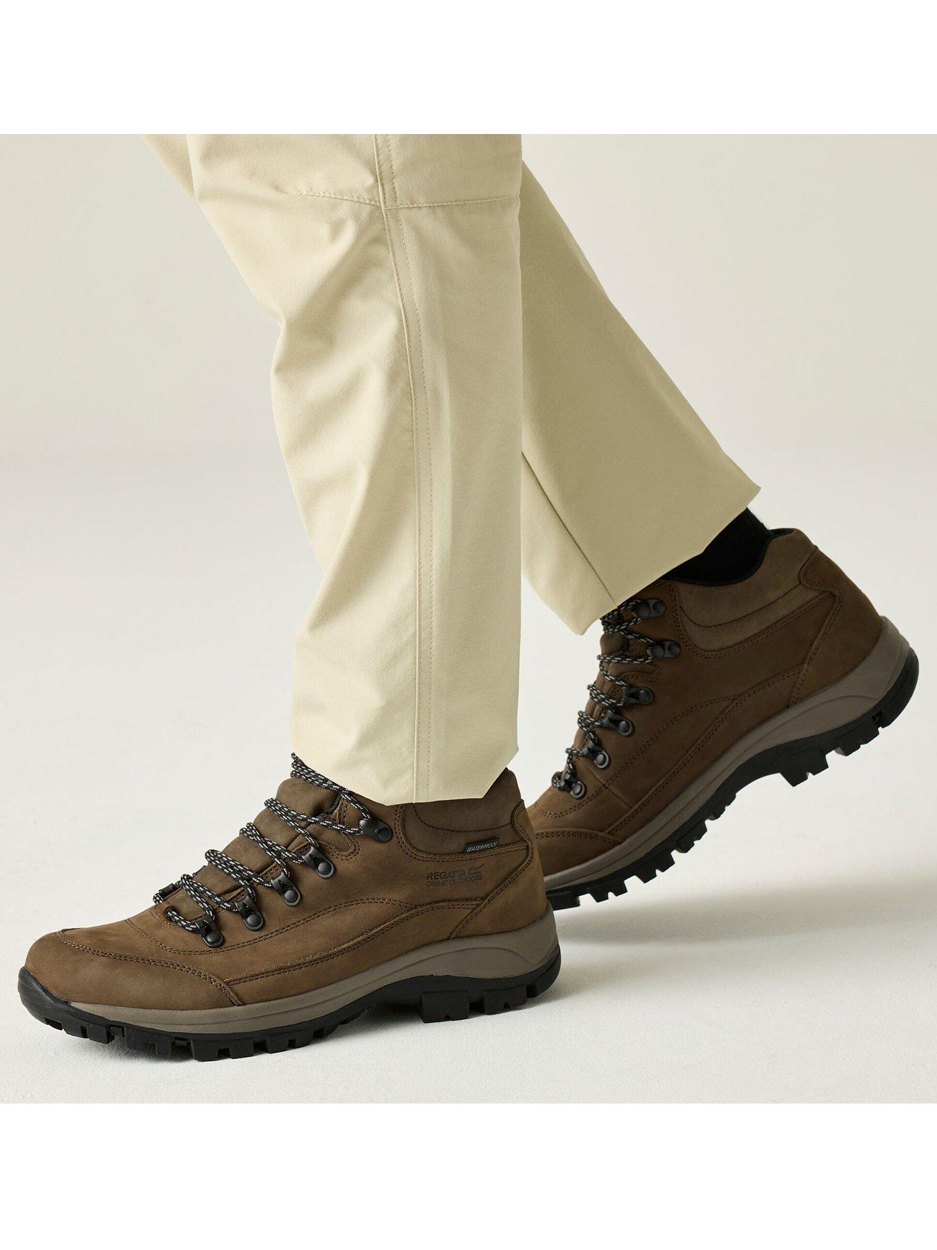 Image 2 of 7 of Regatta Mens Bayton Leather Mid Walking Boots - Brown