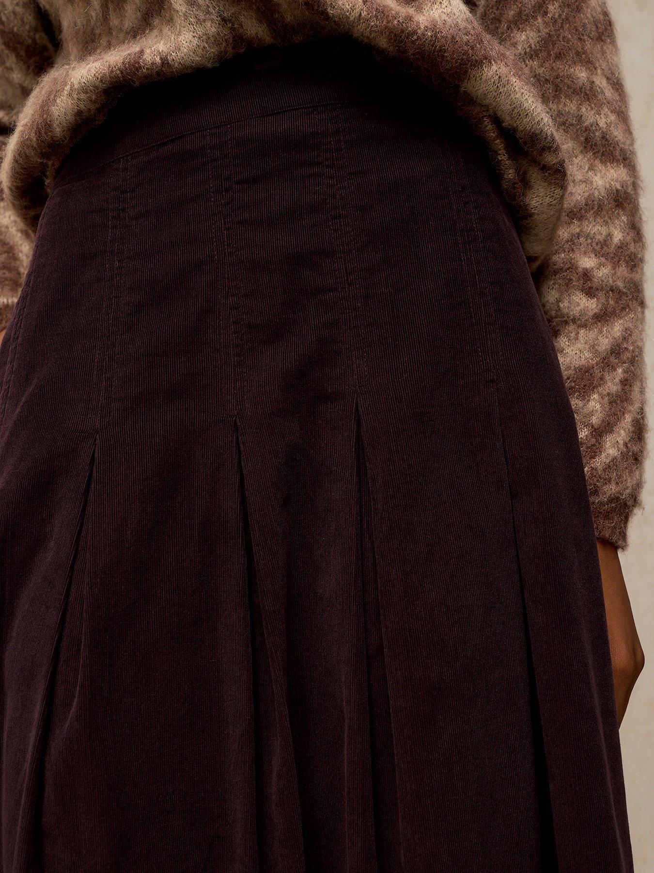 Image 4 of 5 of White Stuff Marlowe Cord Skirt