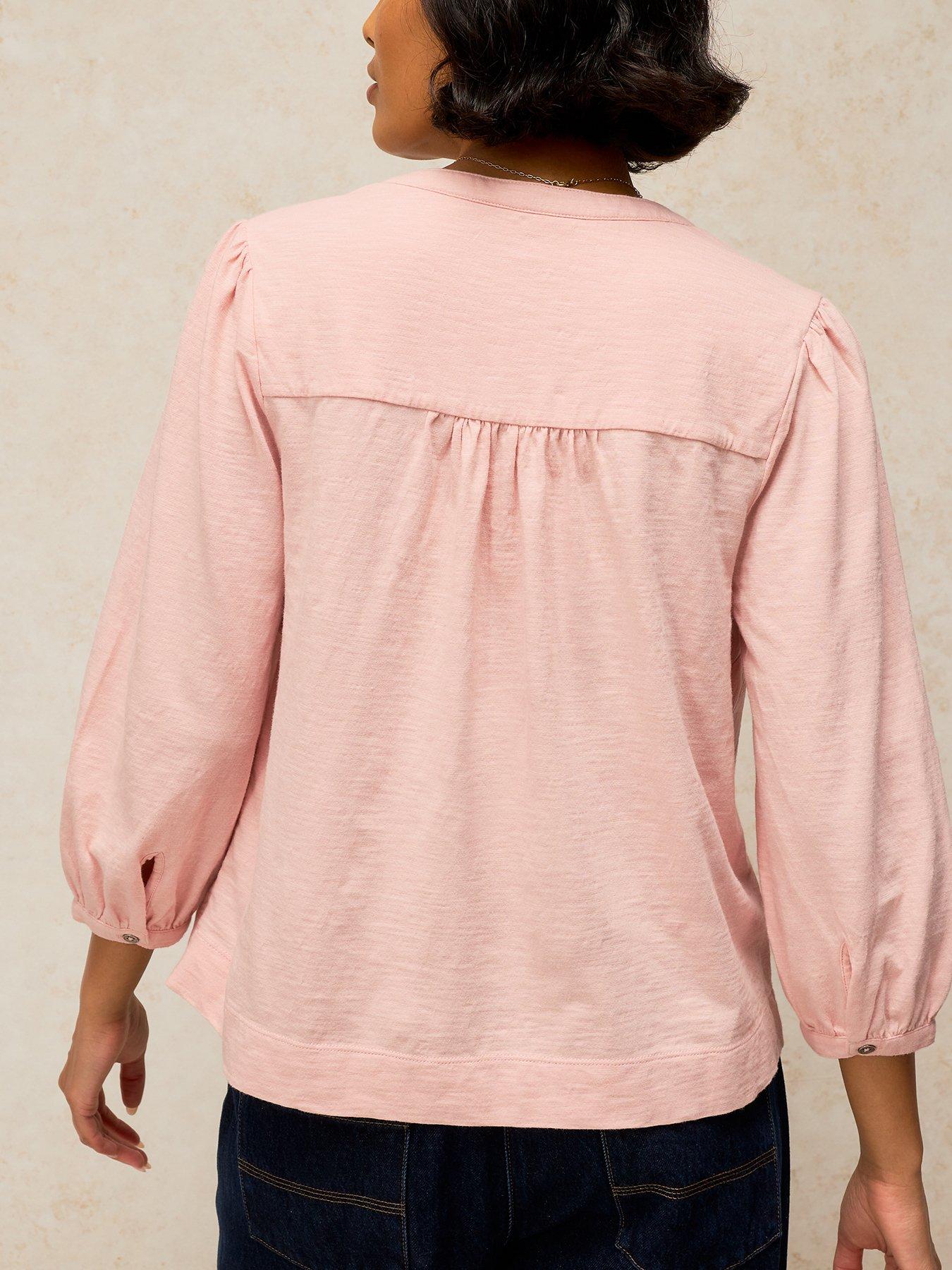 Image 2 of 5 of White Stuff Amelia Embroidered Top