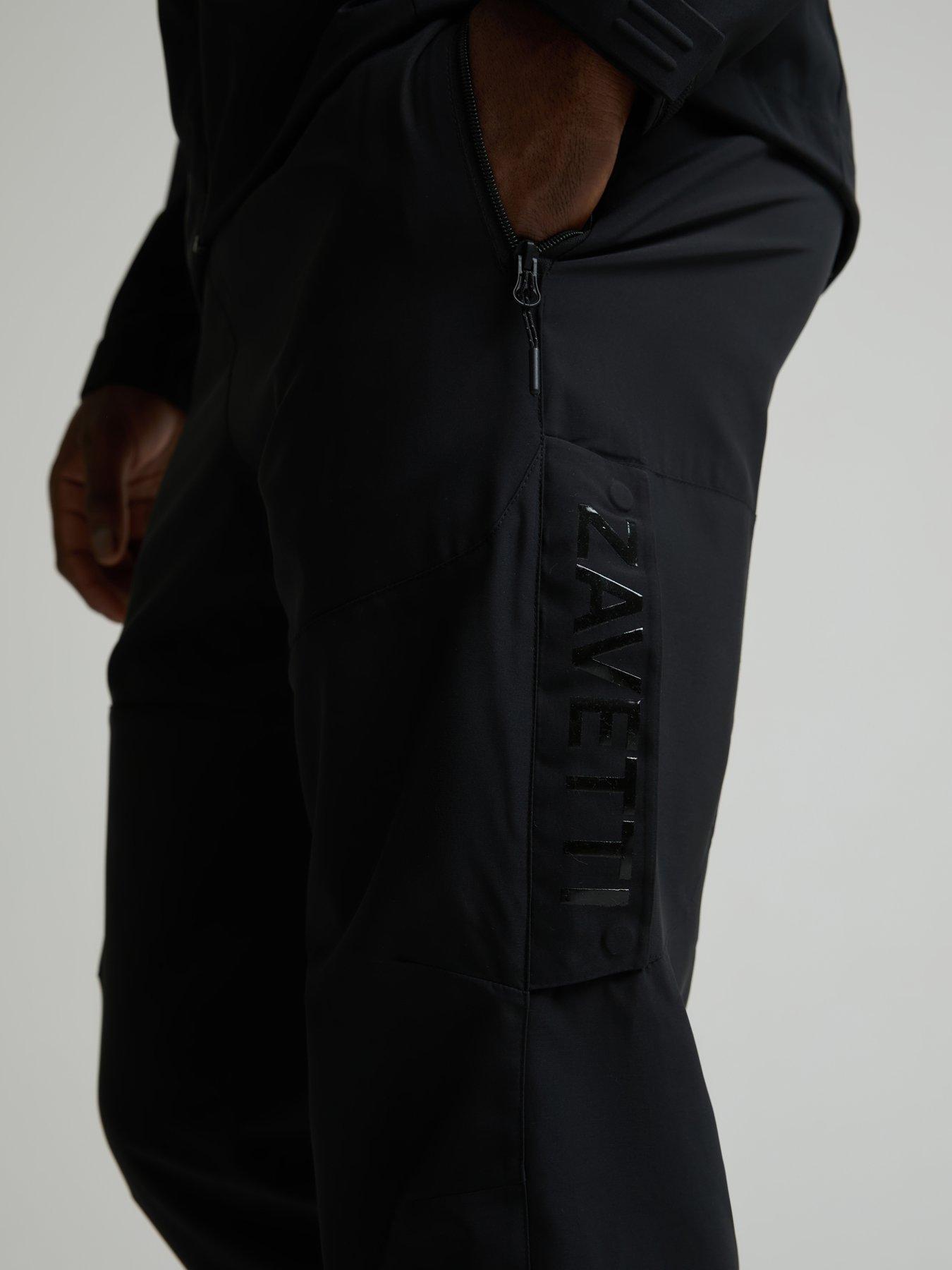 Image 4 of 5 of Zavetti Canada Bennicci Woven Elasticated Waist Trousers - Black