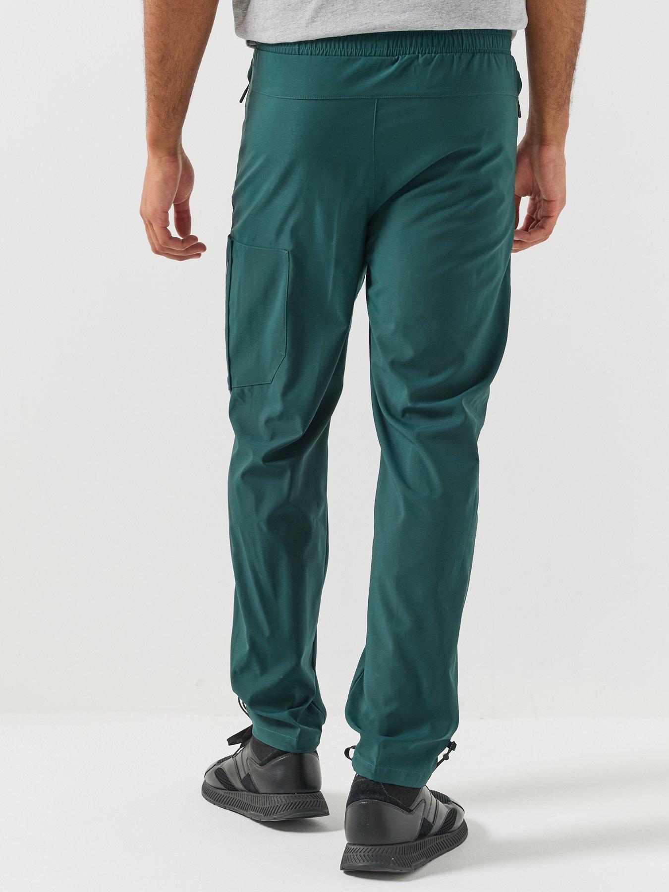 Image 2 of 6 of Zavetti Canada Zavetti Canada Bennicci Woven Elasticated Waist Trousers - Dark Green
